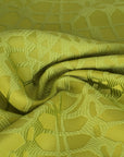 Green Jacquard Fabric 74993