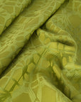 Green Jacquard Fabric 74993