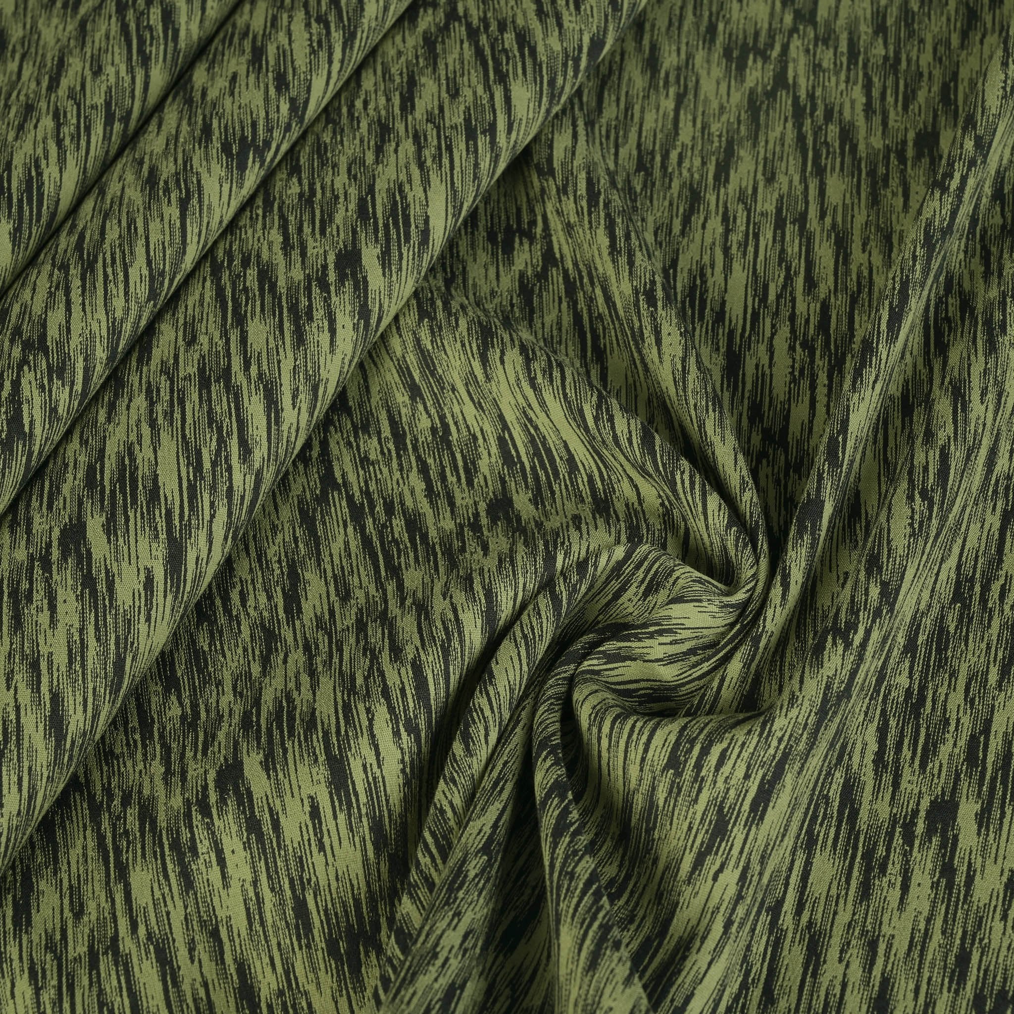 Green Jacquard Fabric 95200