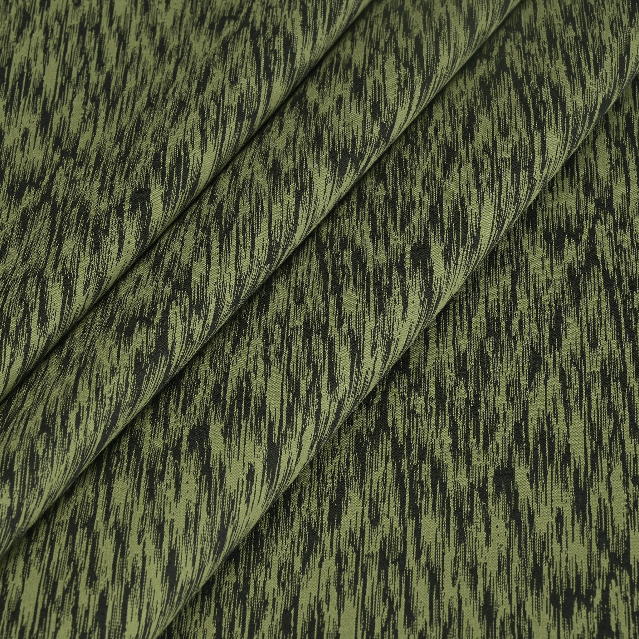 Green Jacquard Fabric 95200