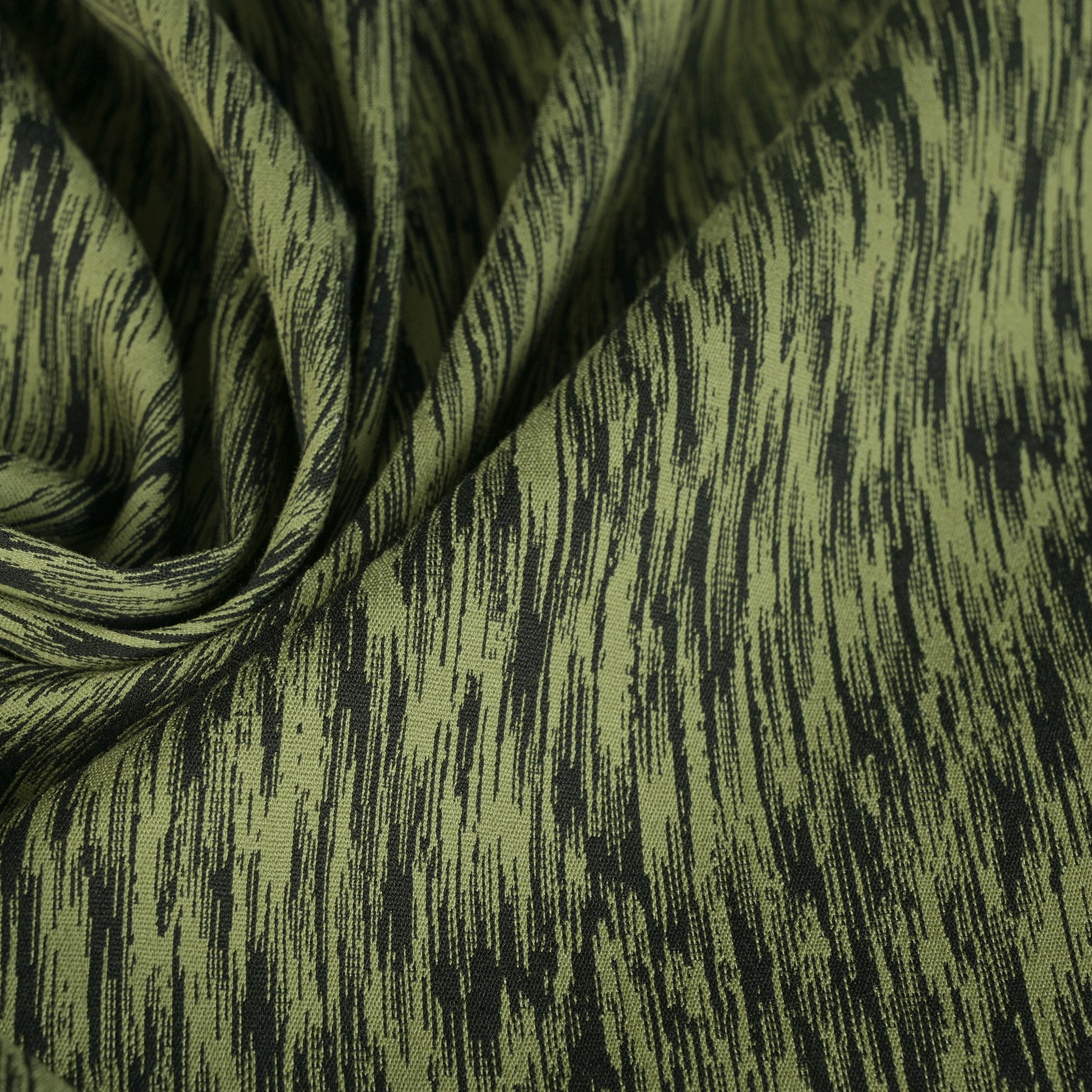 Green Jacquard Fabric 95200