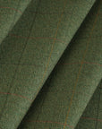 Green Plaid Suiting Fabric 3474