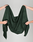 Green Suede Fabric 4957