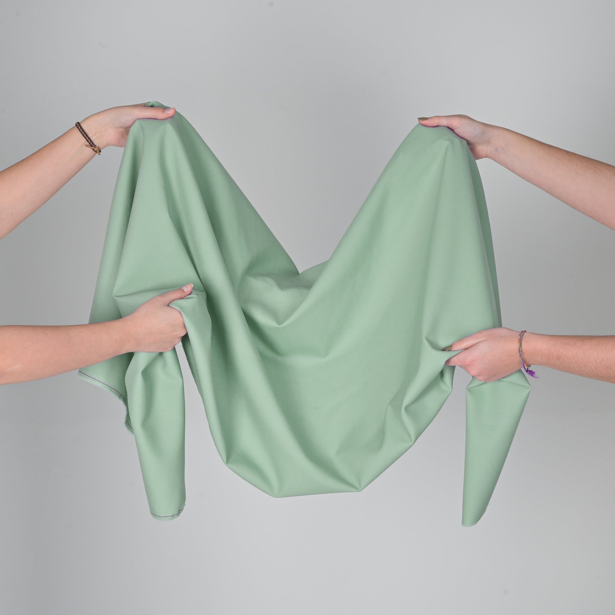Green Suiting Fabric 11138