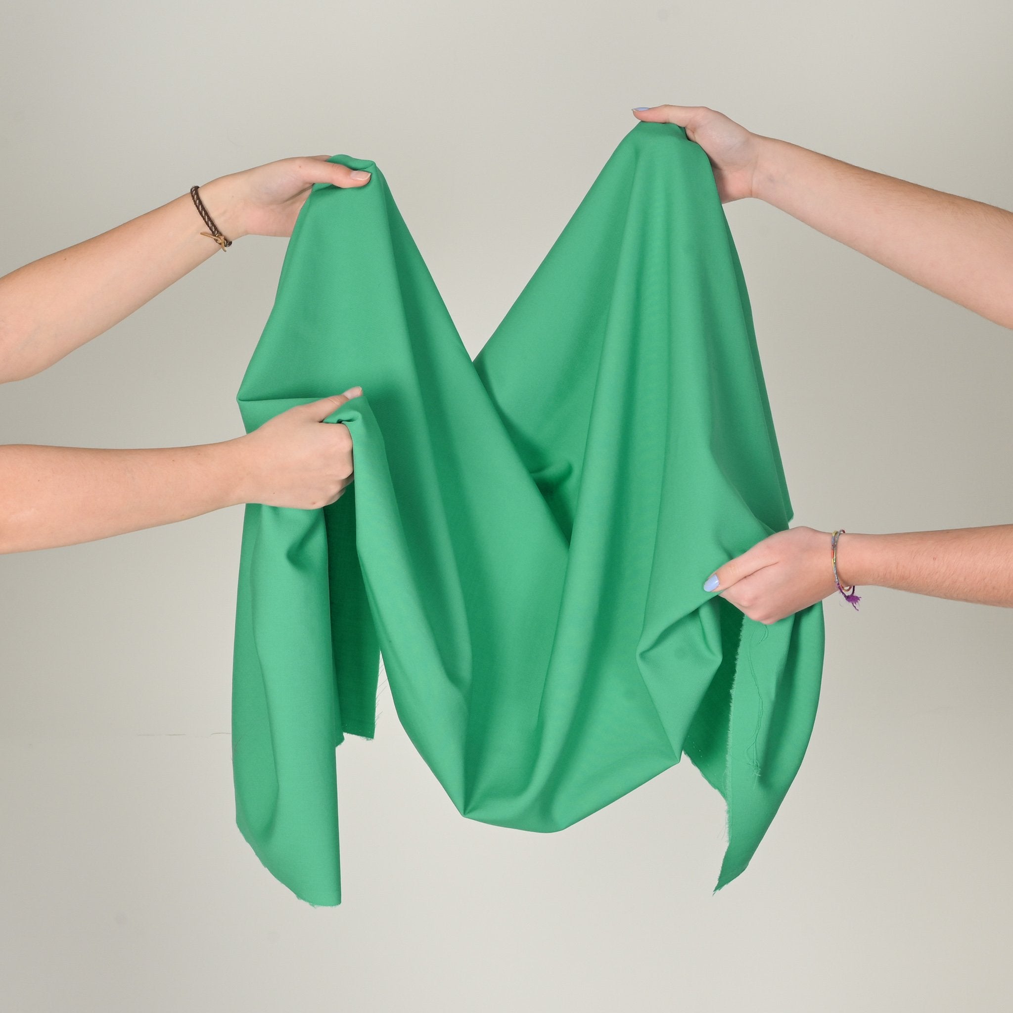 Green Suiting Fabric 3443
