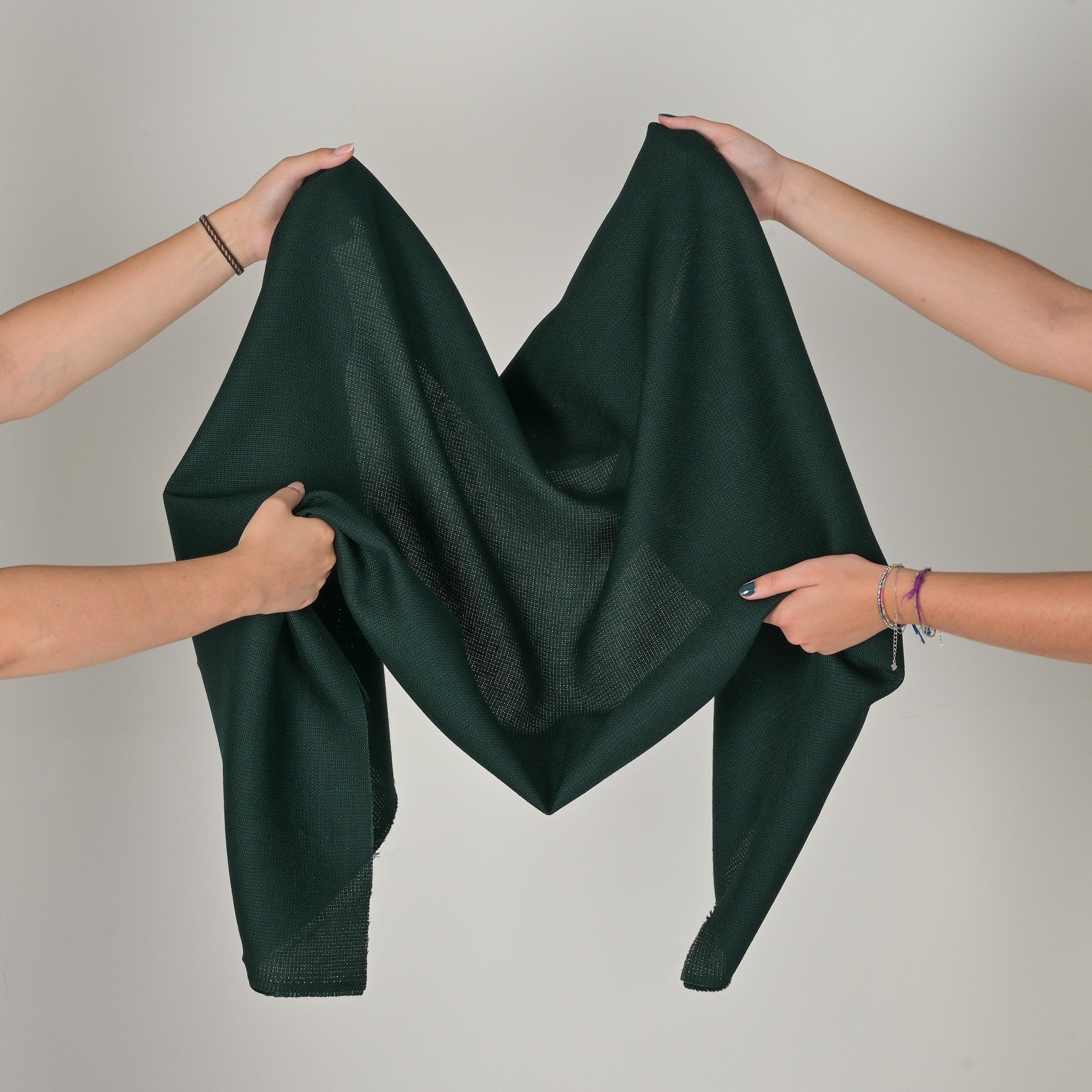 Green Suiting Fabric 4911