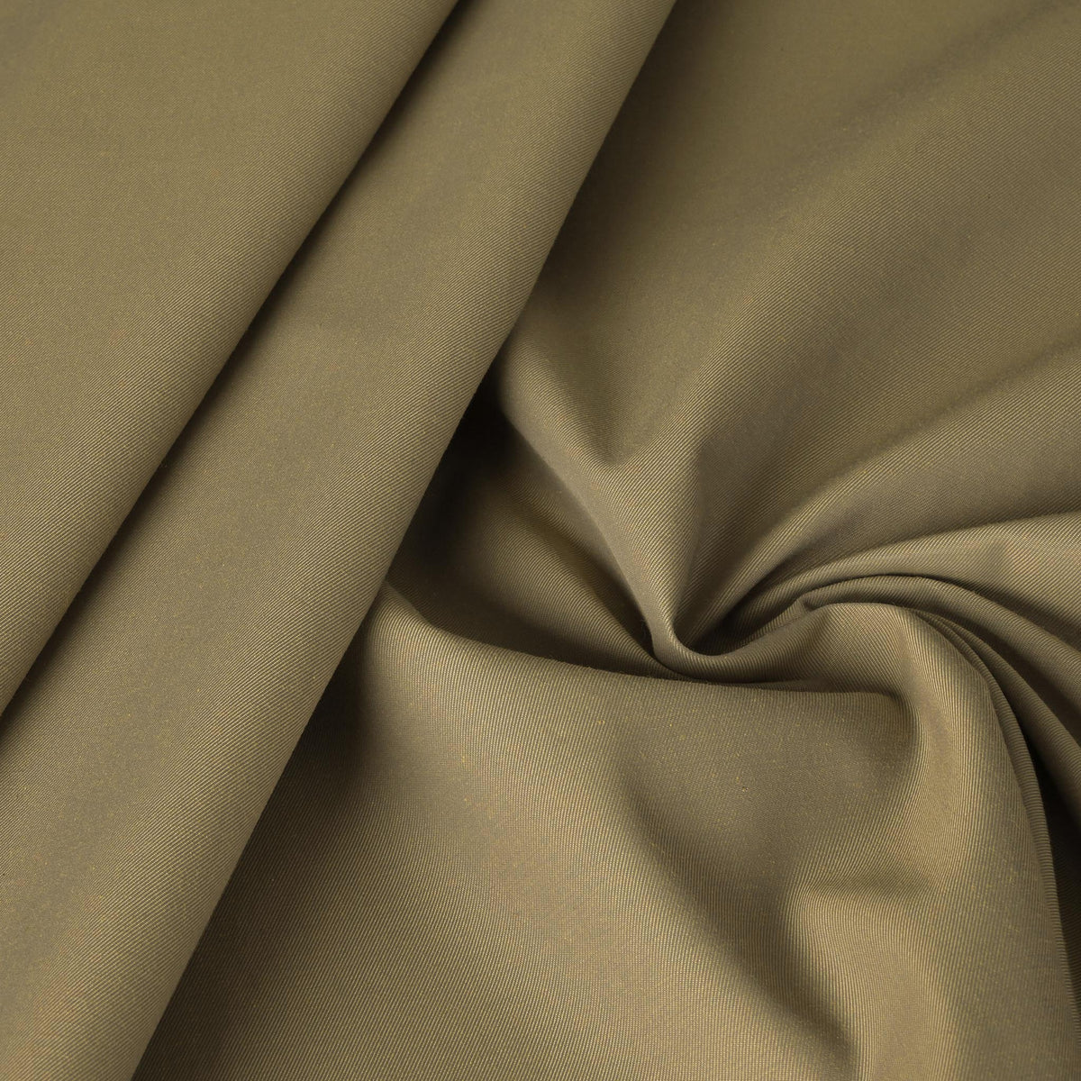 Green Trench Cotton Fabric 3722