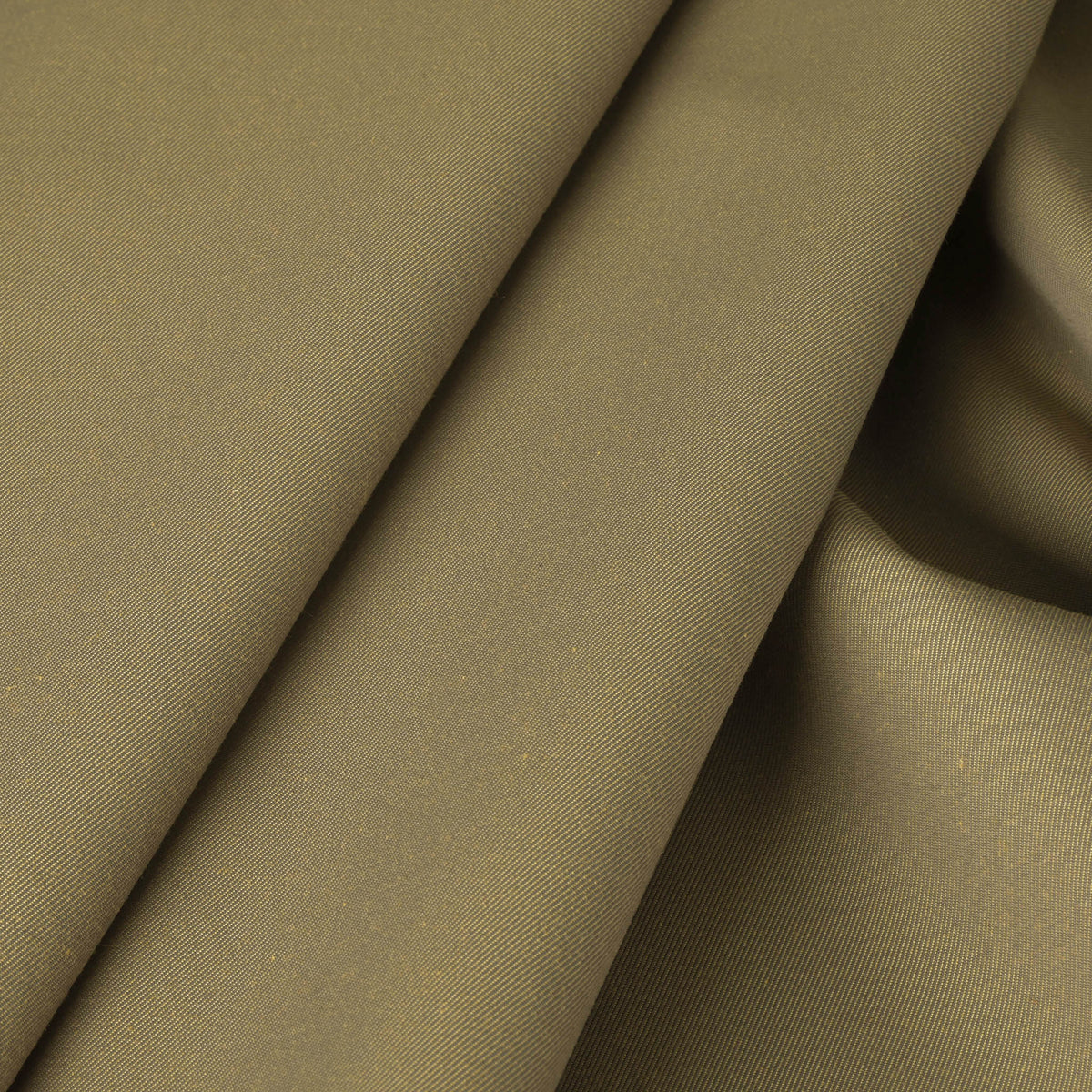 Green Trench Cotton Fabric 3722