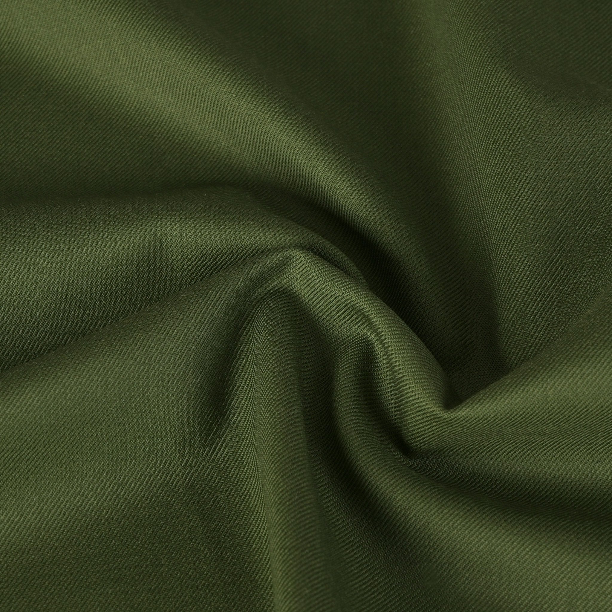 Green Twill Suiting Fabric 12029