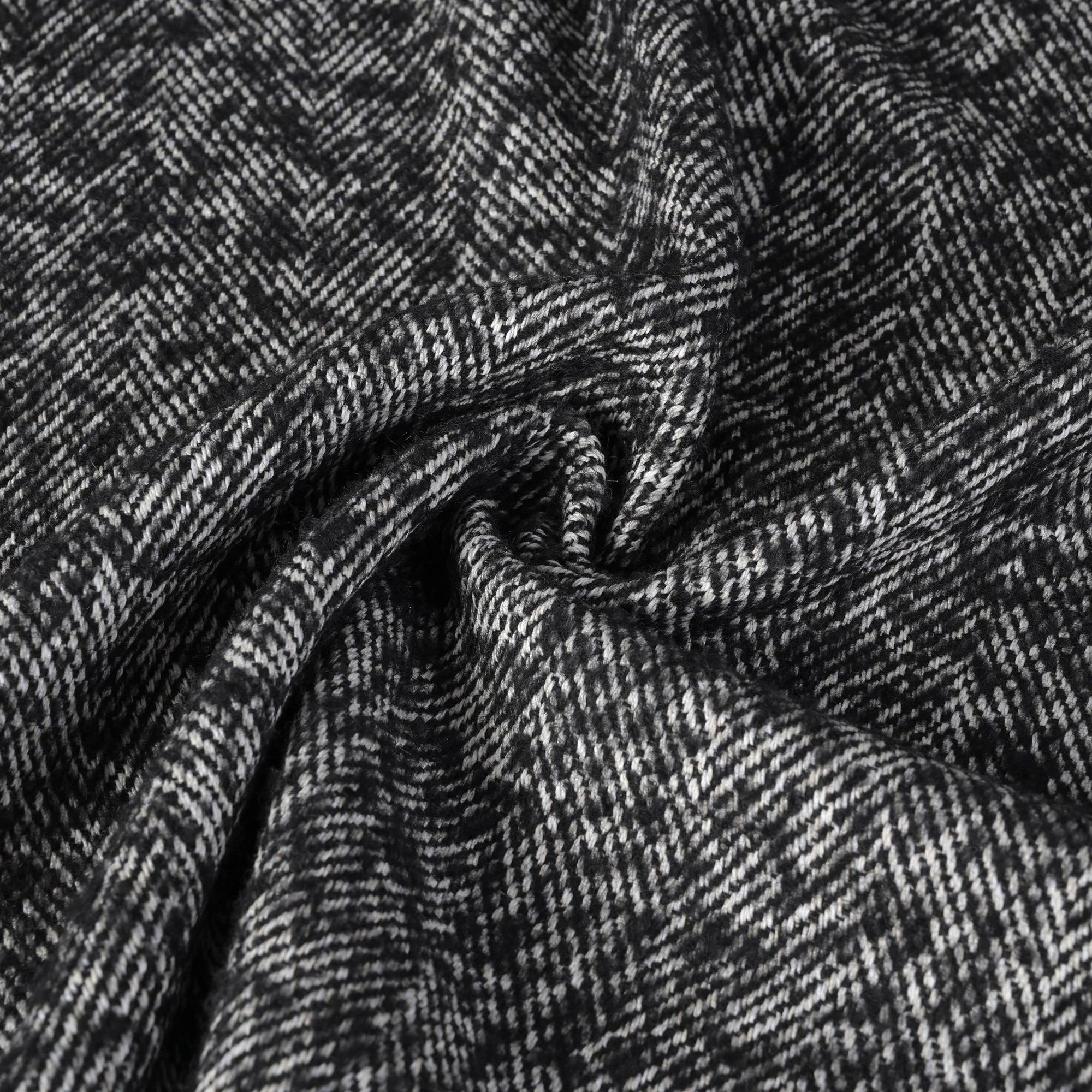 Grey Bouclé Coating Fabric 11092