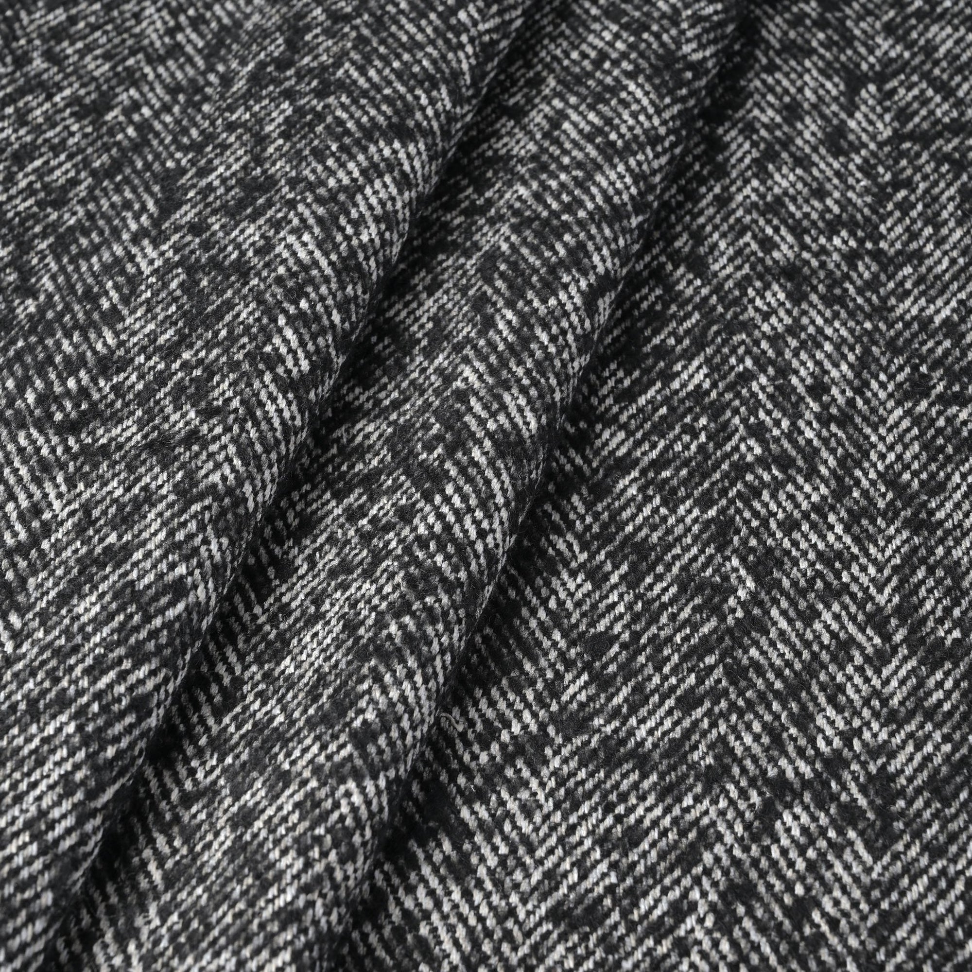 Grey Bouclé Coating Fabric 11092