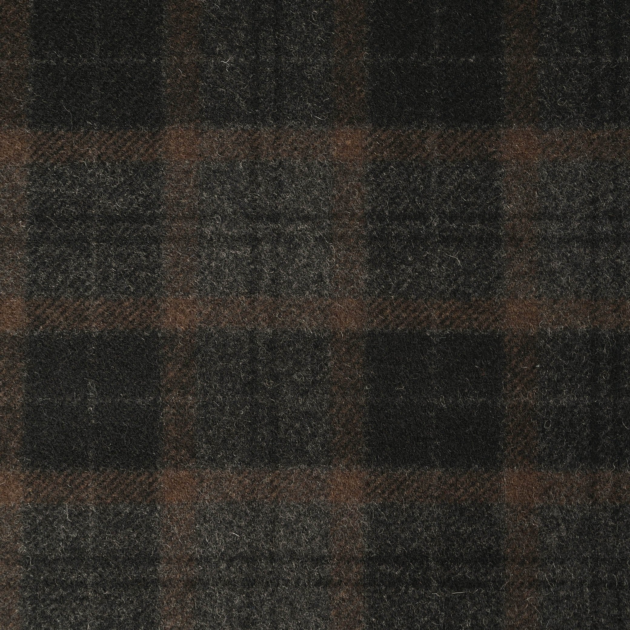 Grey Check Coating Fabric 7555