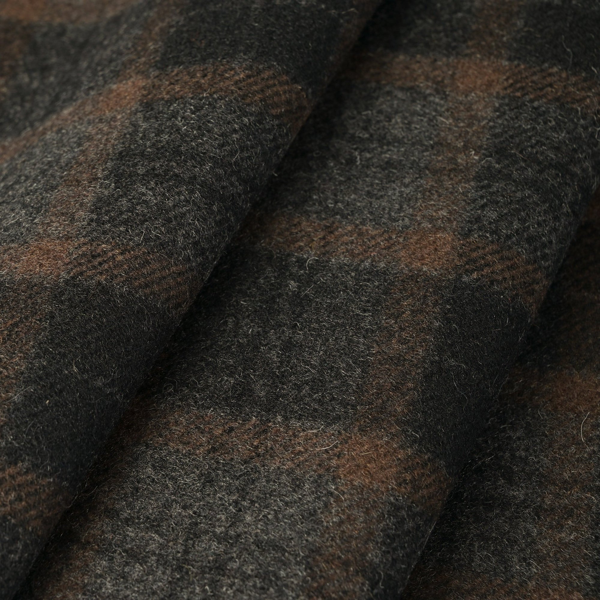 Grey Check Coating Fabric 7555
