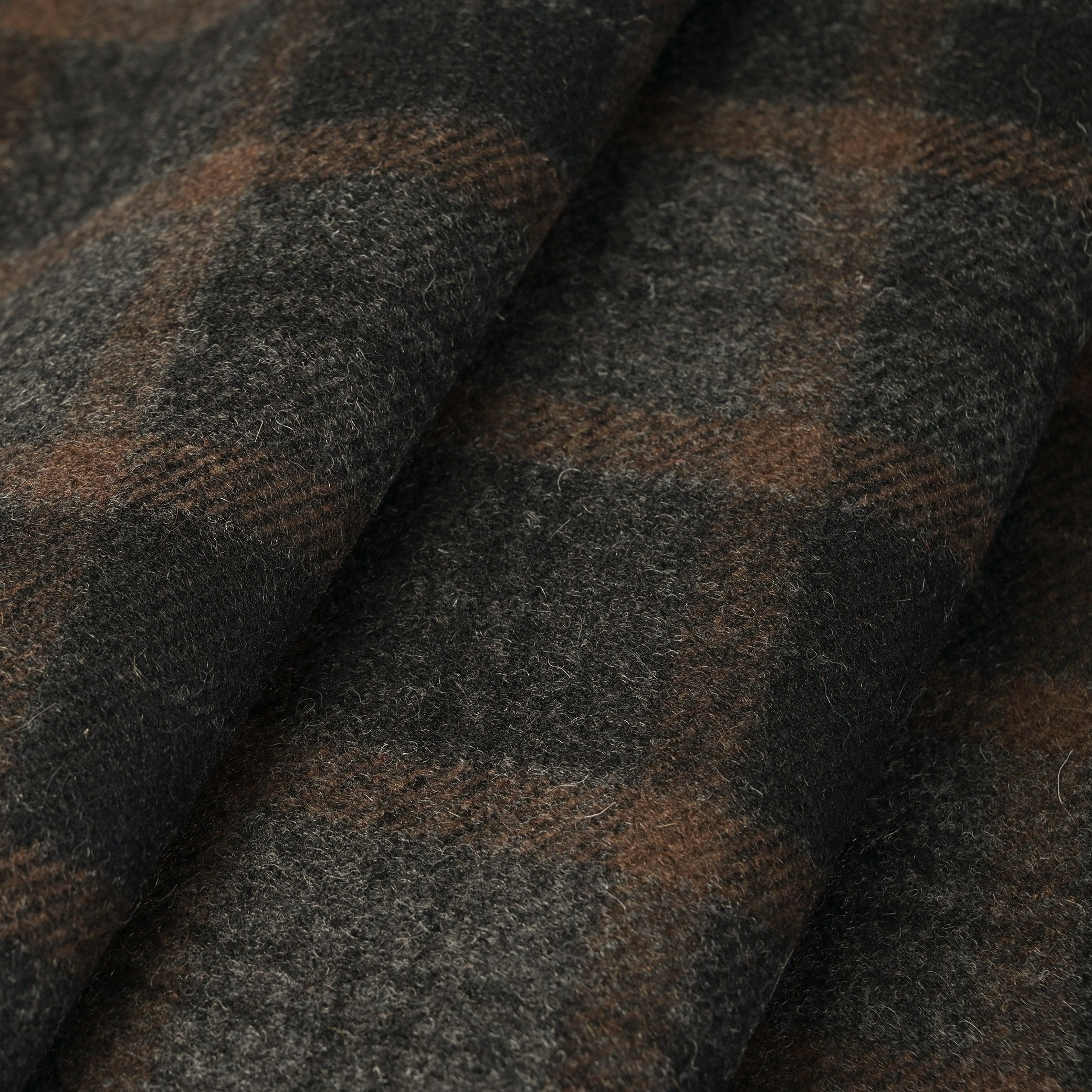Grey Check Coating Fabric 7555