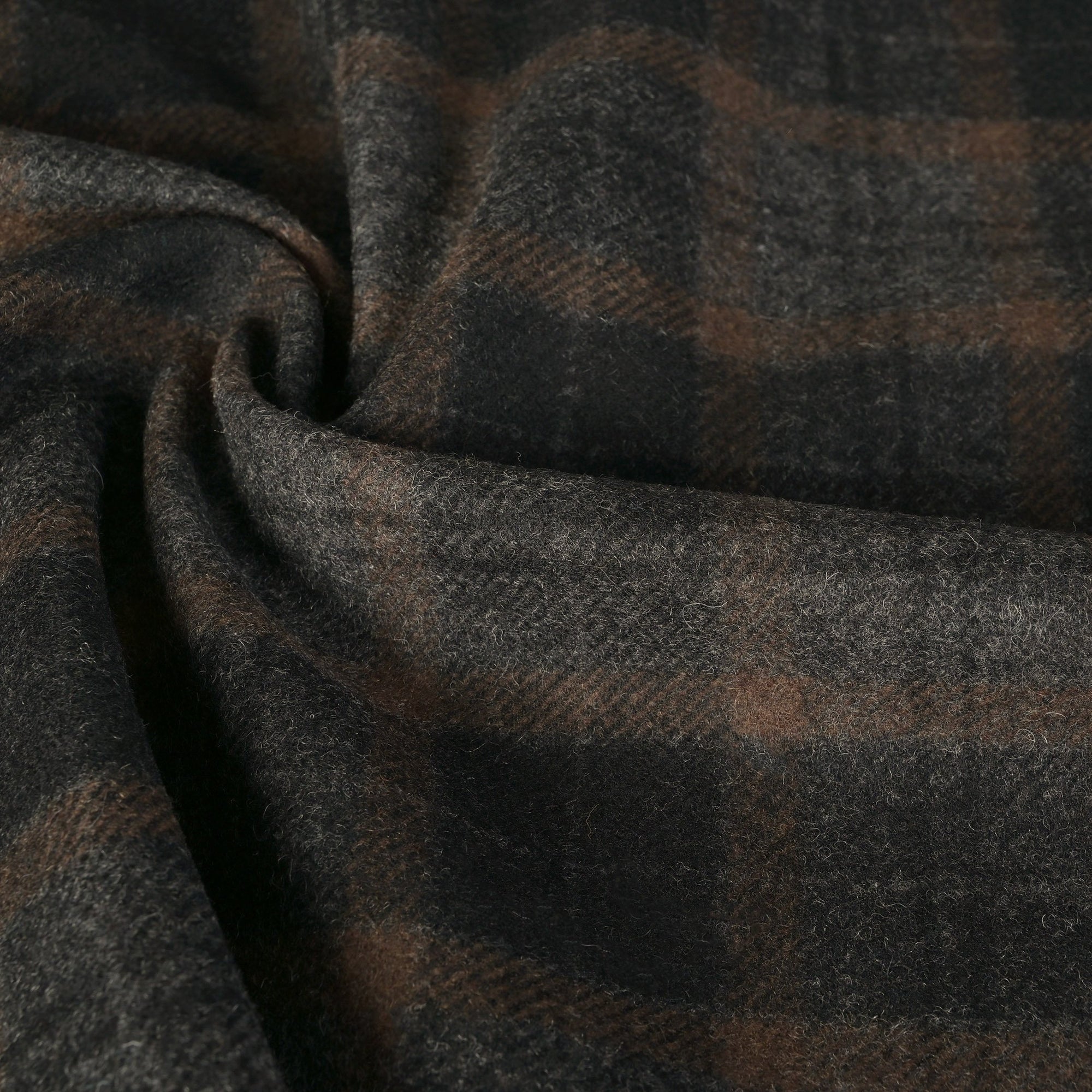 Grey Check Coating Fabric 7555