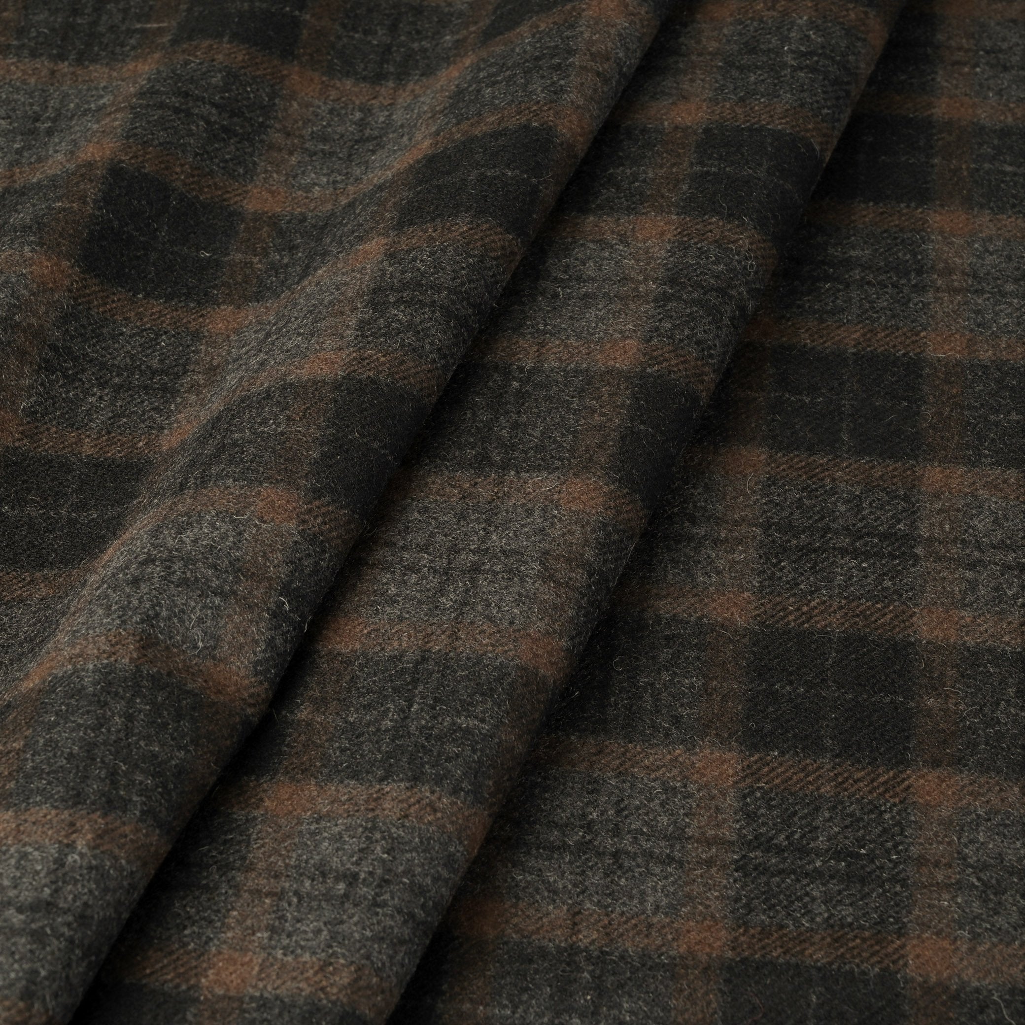 Grey Check Coating Fabric 7555 – Fabrics4Fashion