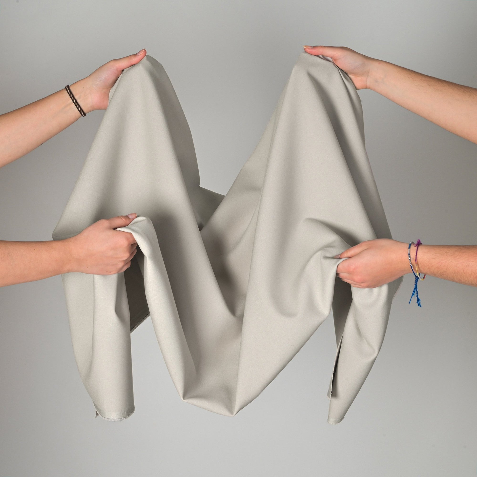 Grey Double Weave Fabric 1942