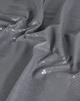 Grey Embossed Snake Fabric 4950