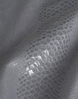 Grey Embossed Snake Fabric 4950