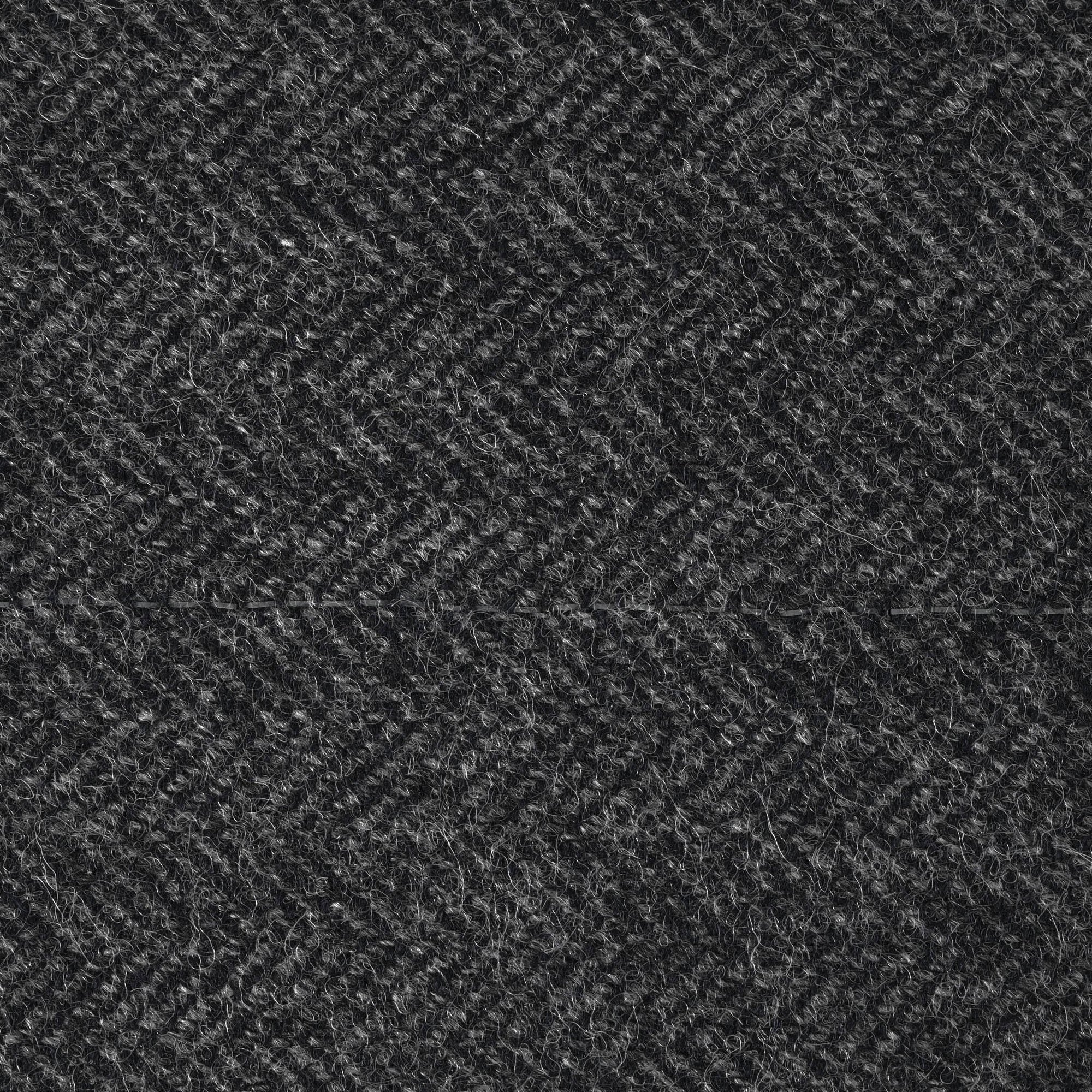 Grey Herringbone Coating Fabric 1883