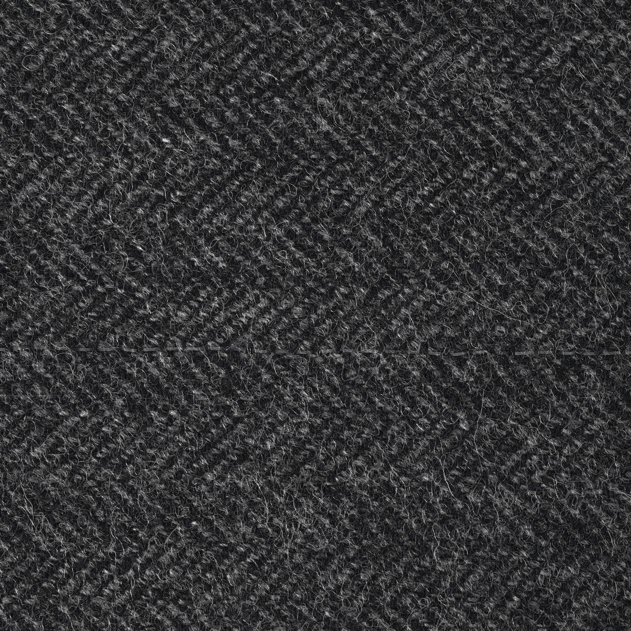 Grey Herringbone Coating Fabric 1883