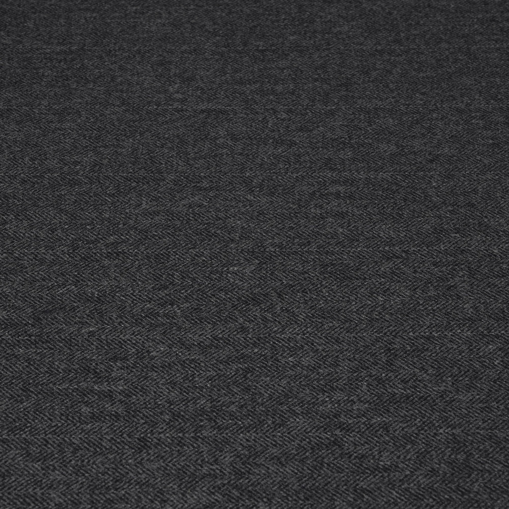 Grey Herringbone Coating Fabric 1883