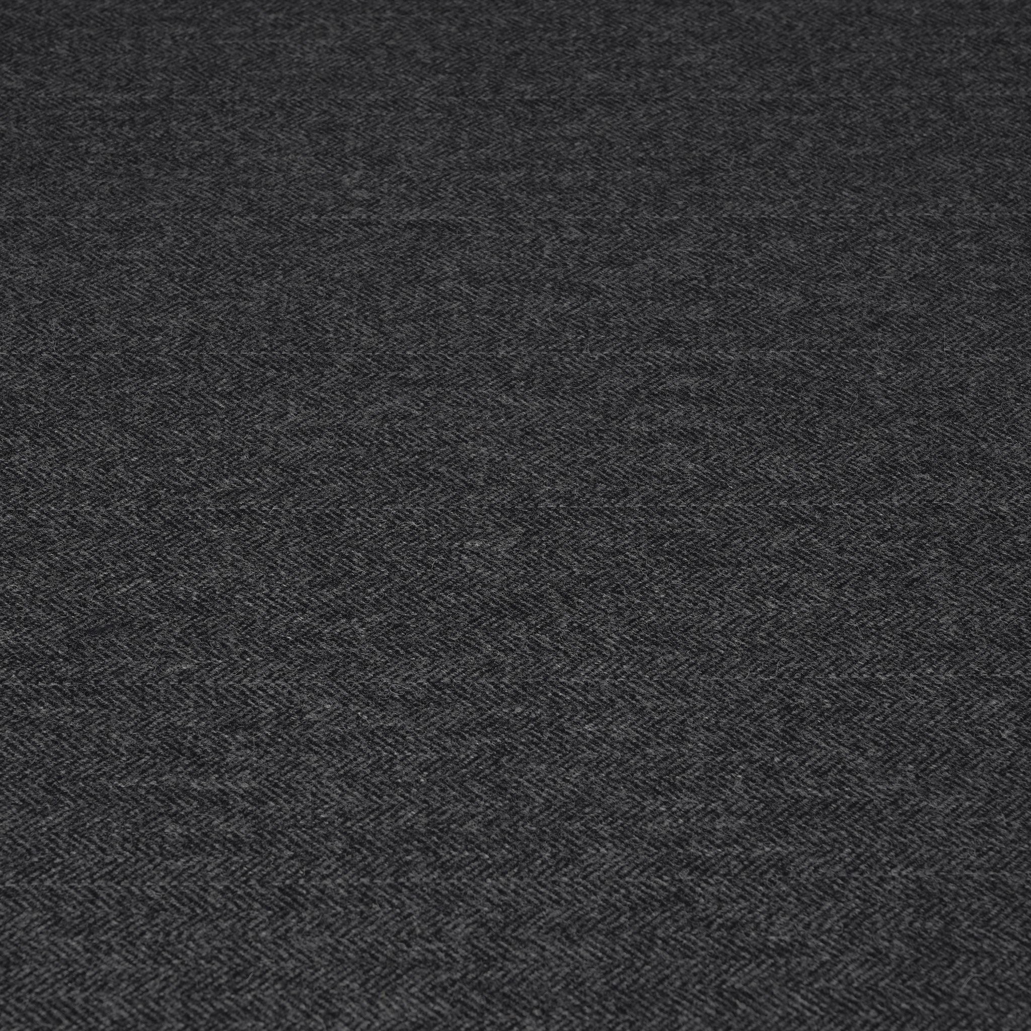 Grey Herringbone Coating Fabric 1883