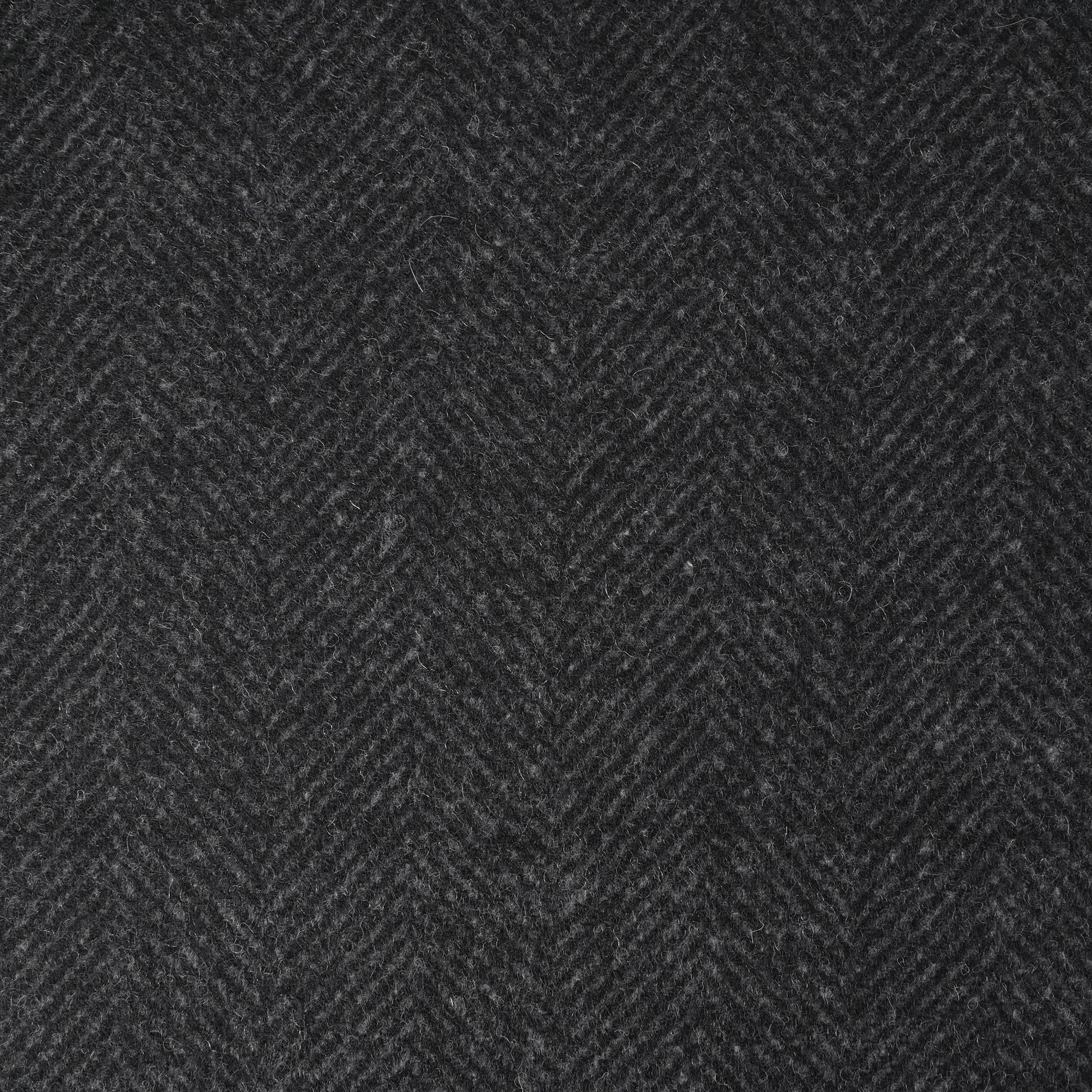 Grey Herringbone Coating Fabric 7975