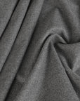 Grey Melange Flannel Twill Fabric 912