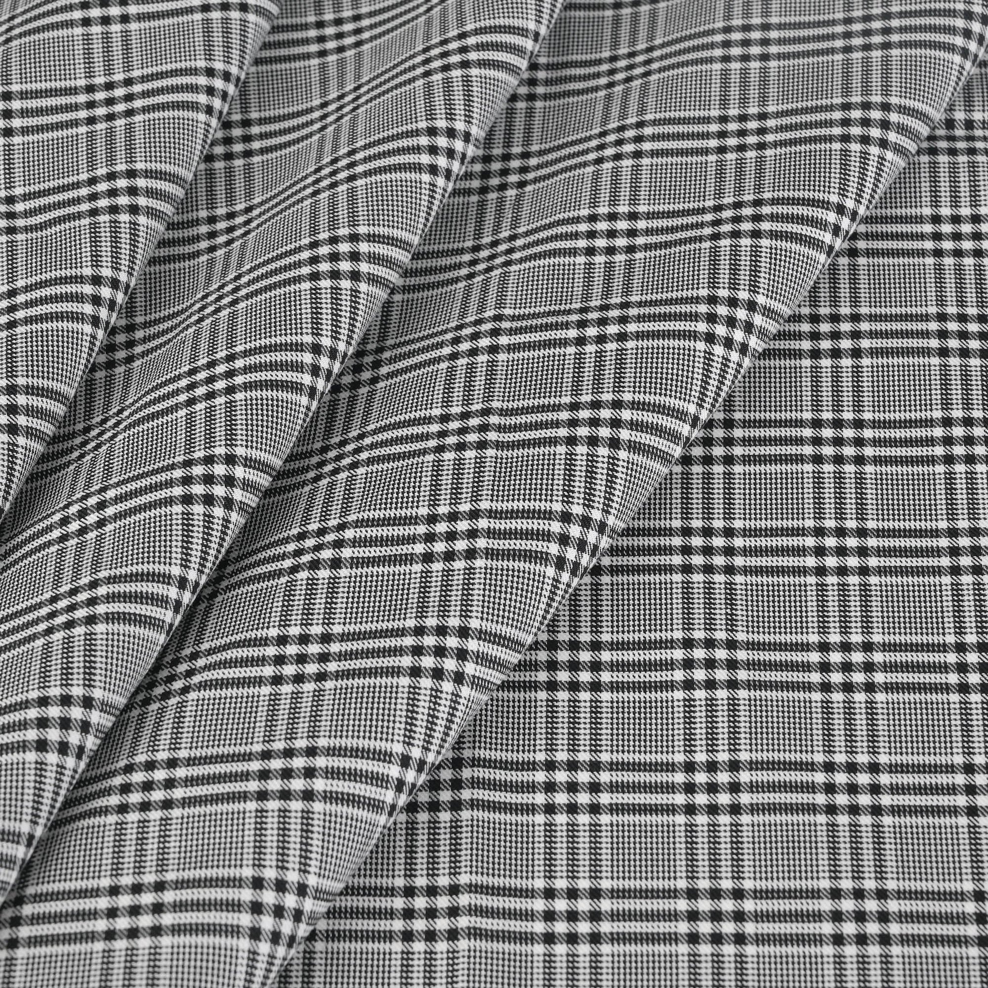 Grey Prince of Wales Poplin 98931