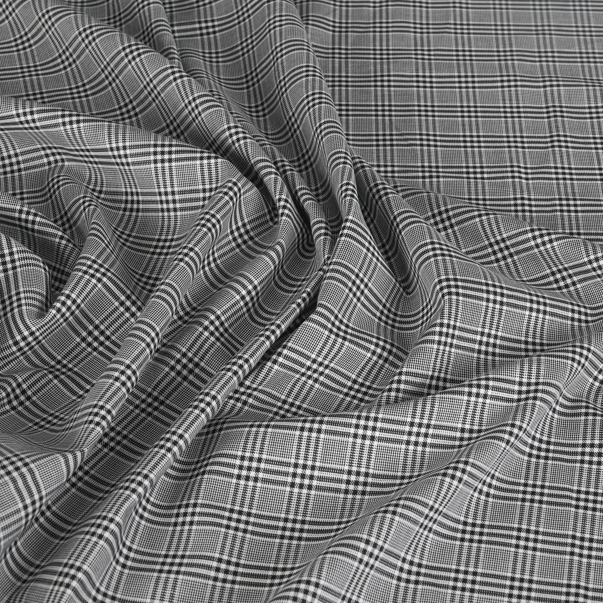 Grey Prince of Wales Poplin 98931