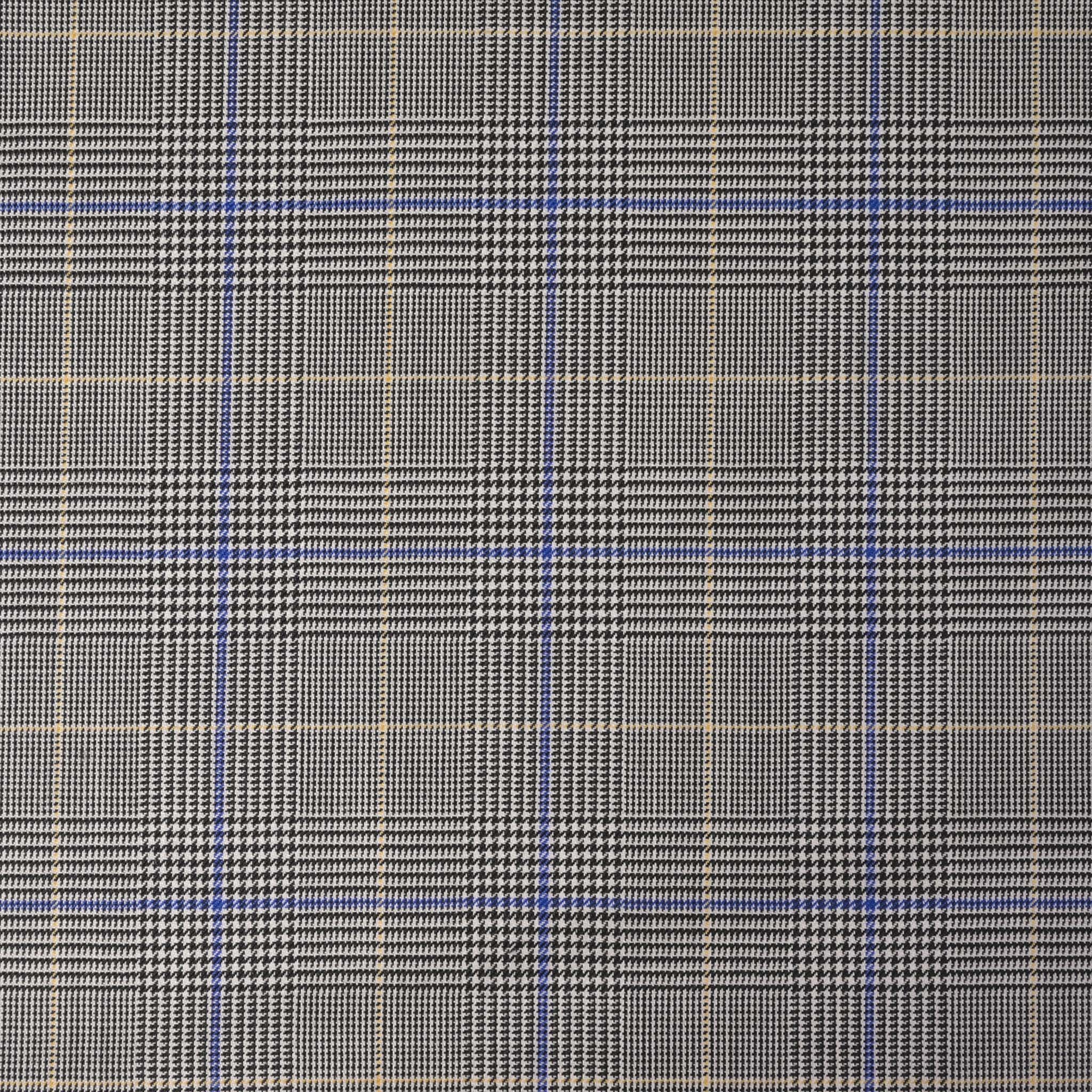 Grey Prince of Wales Suiting Fabric 11111