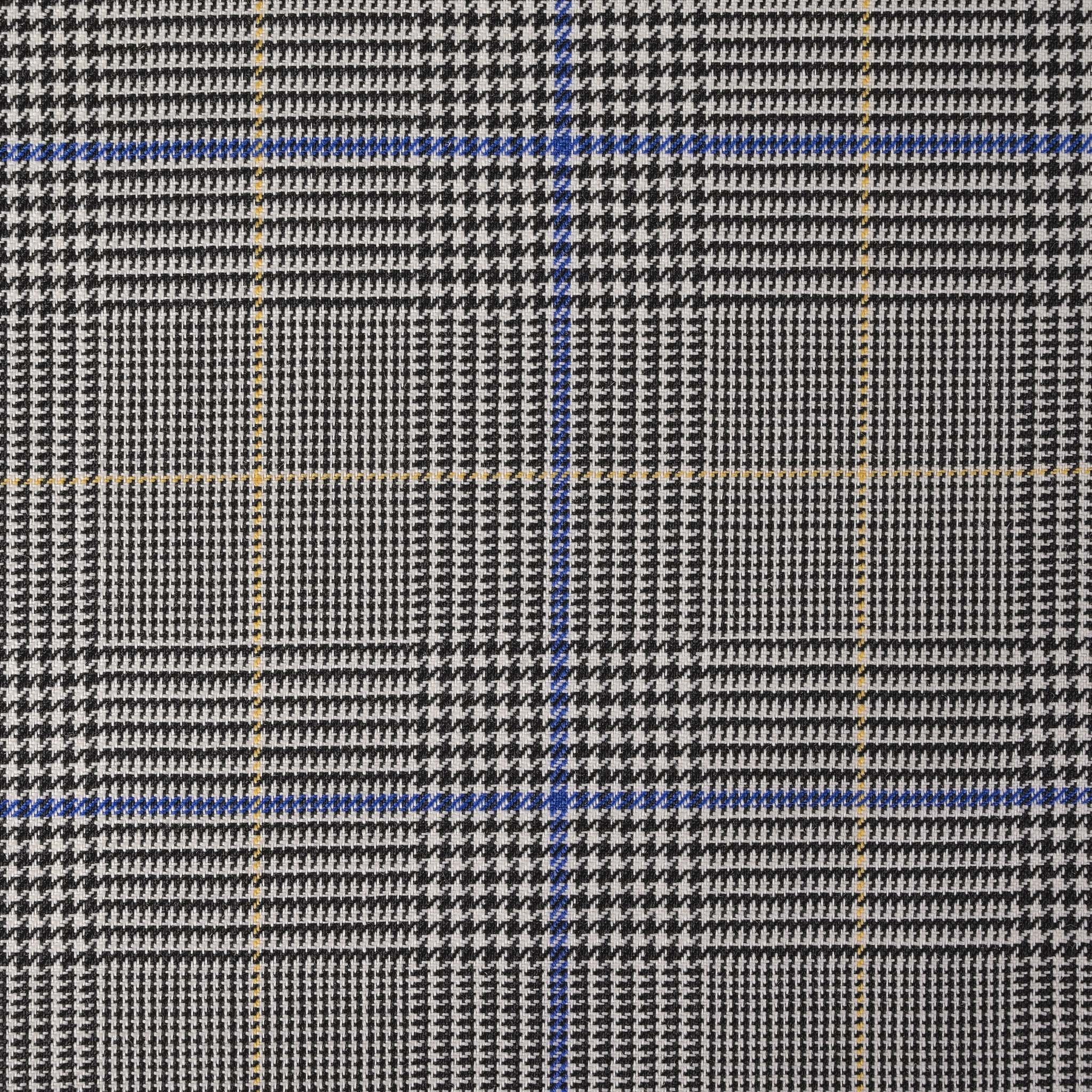 Grey Prince of Wales Suiting Fabric 11111