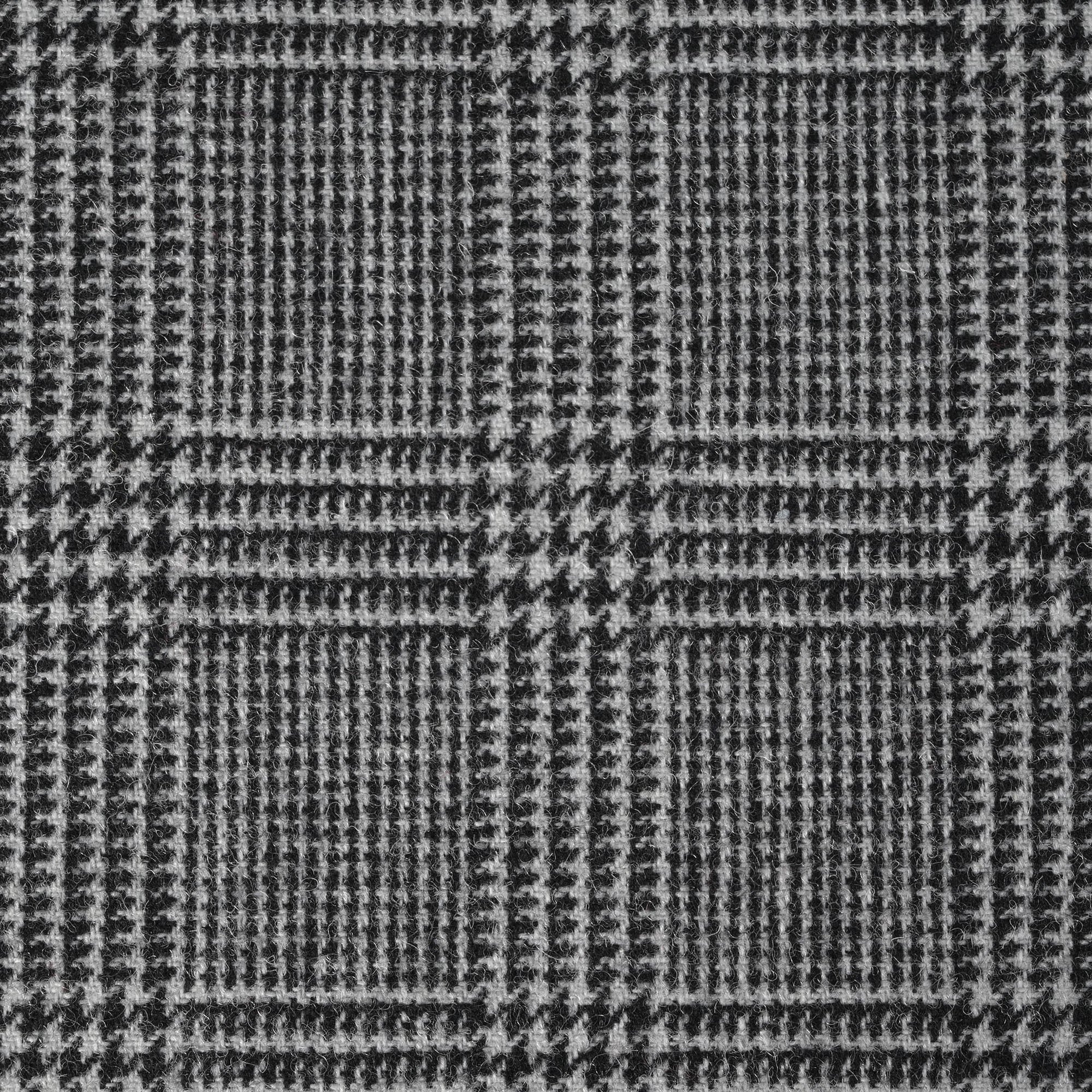 Grey Prince of Wales Suiting Fabric 7978