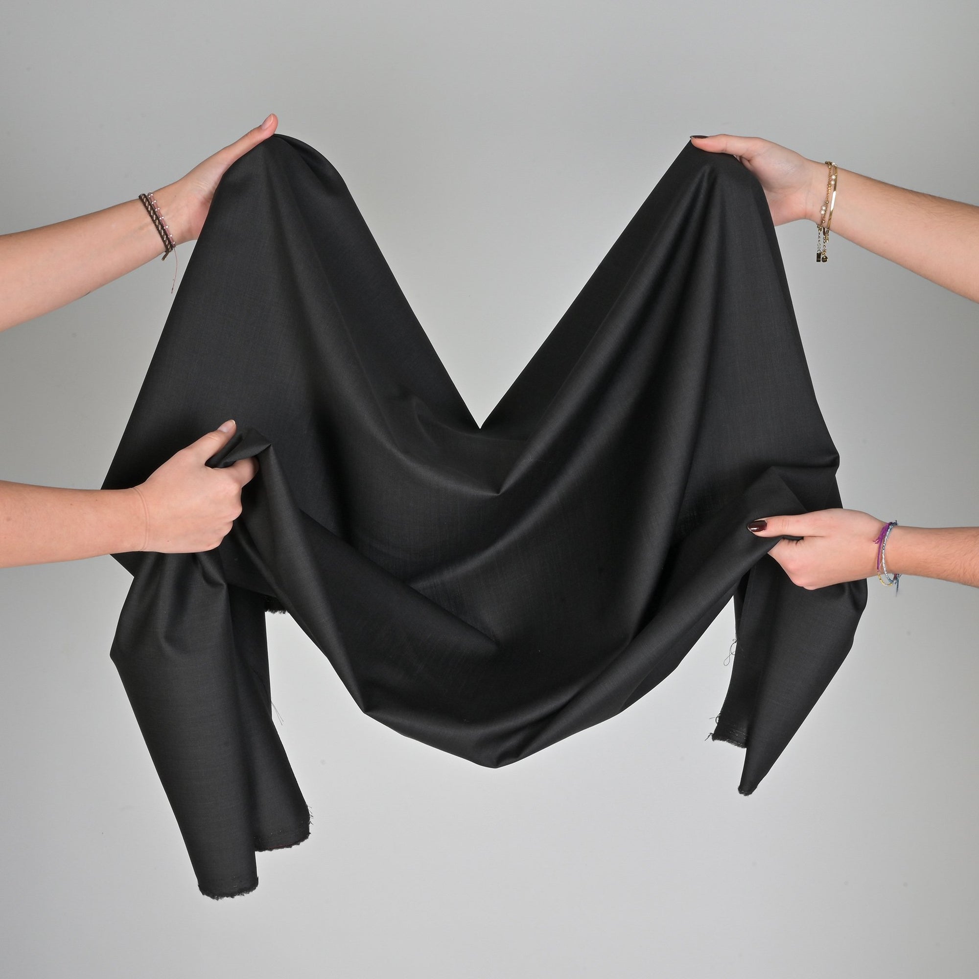 Grey Suiting Fabric 75926