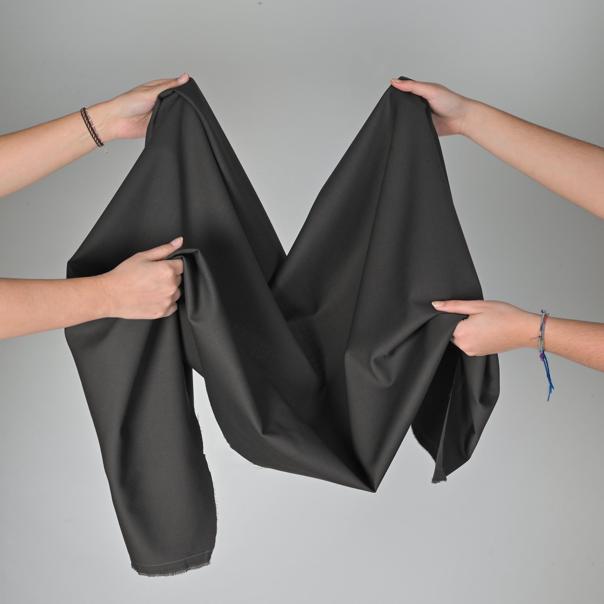 Grey Suiting Fabric 8706