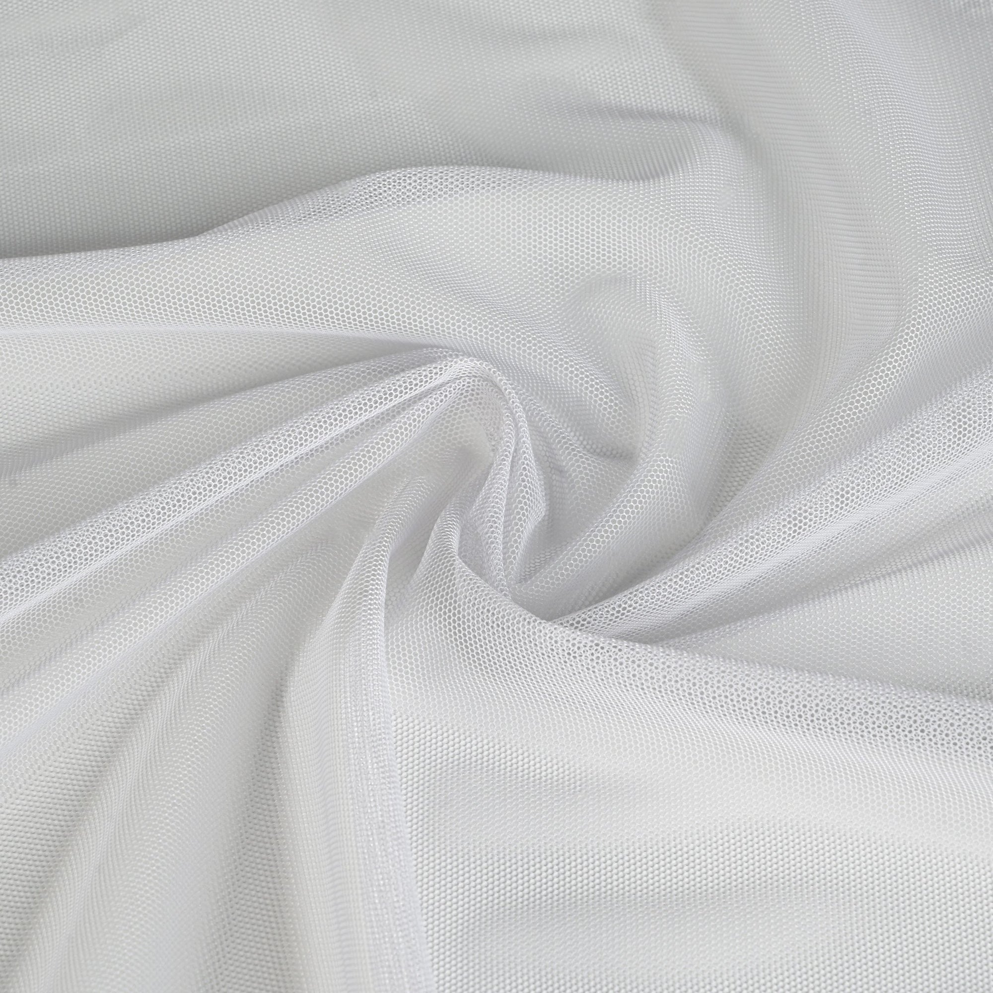 Grey Tulle Fabric 95377