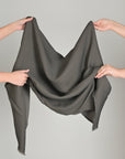 Grey Viscose Twill 8009