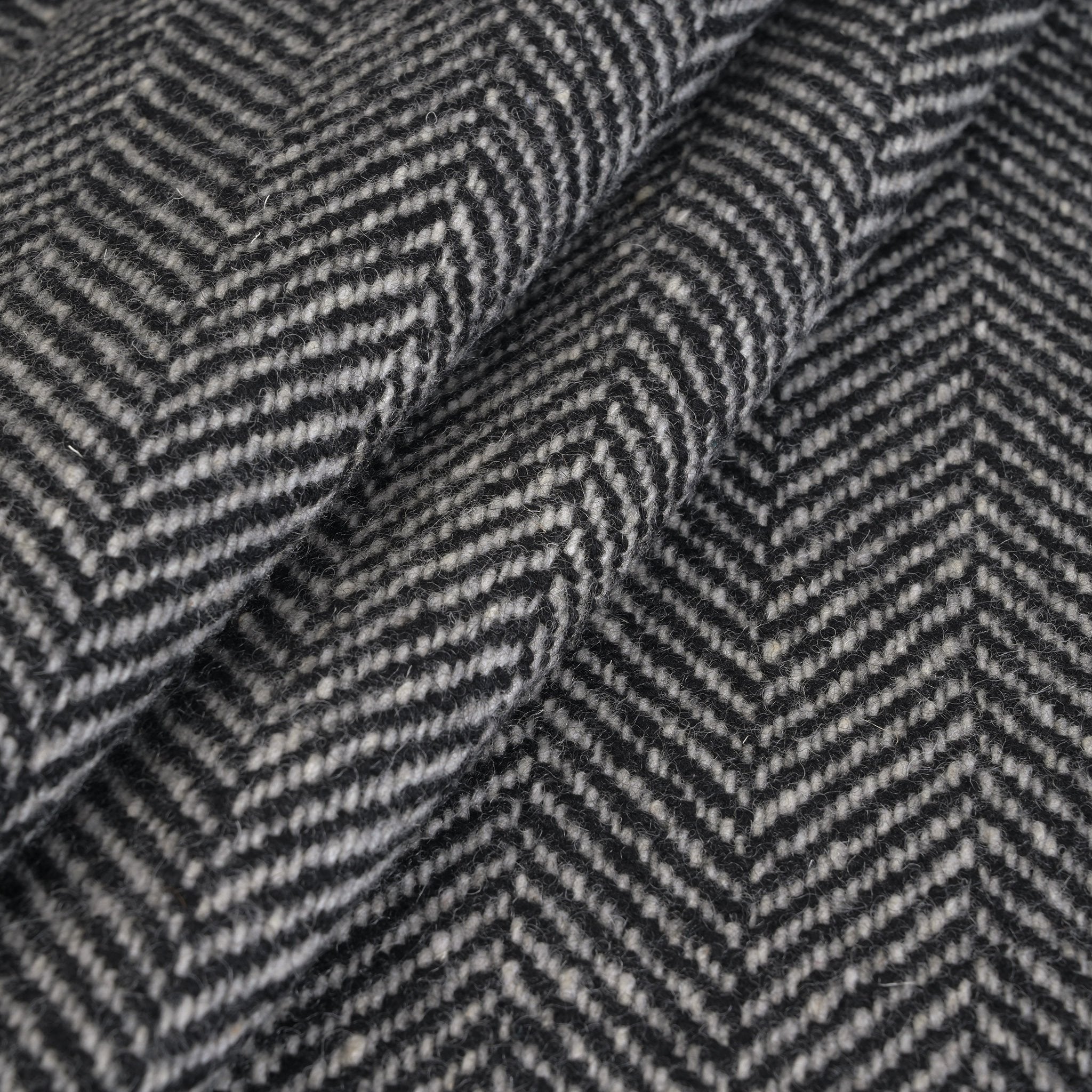 Grey and Black Coating Fabric 4928