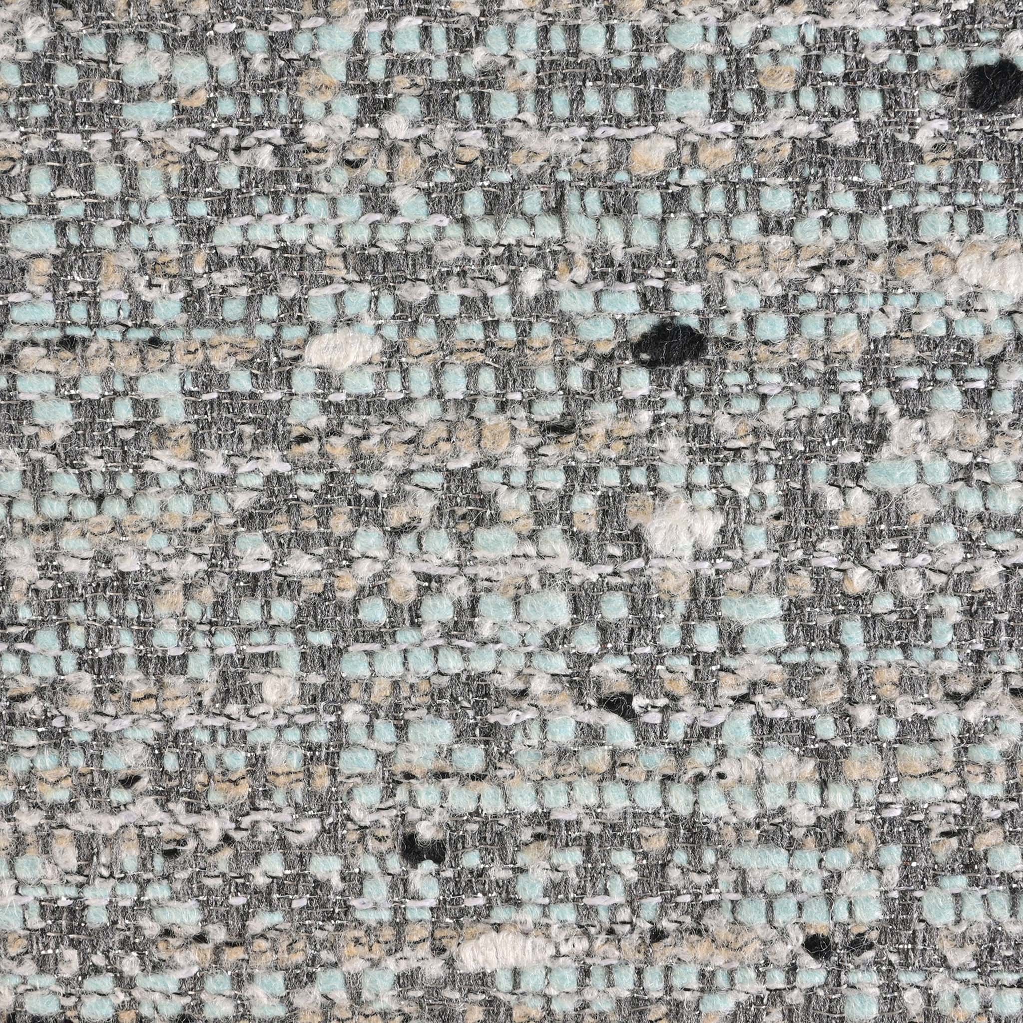 Grey and Blue Tweed Fabric 96928