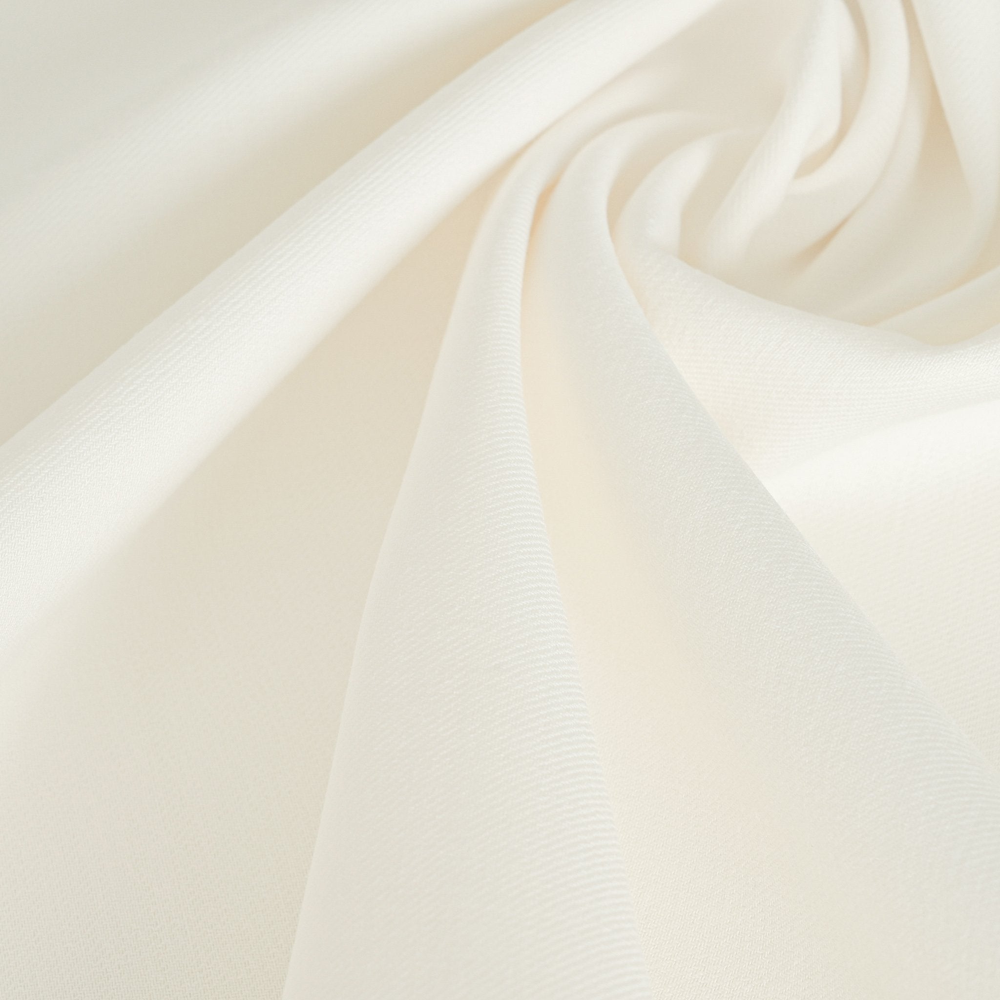 Ivory Twill Suiting Fabric 98888