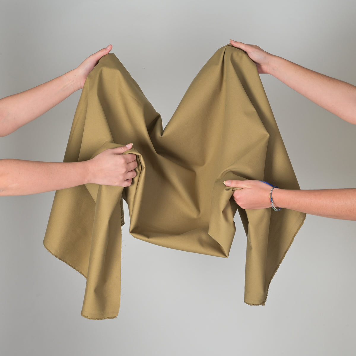 Khaki Beige Twill Fabric 2772