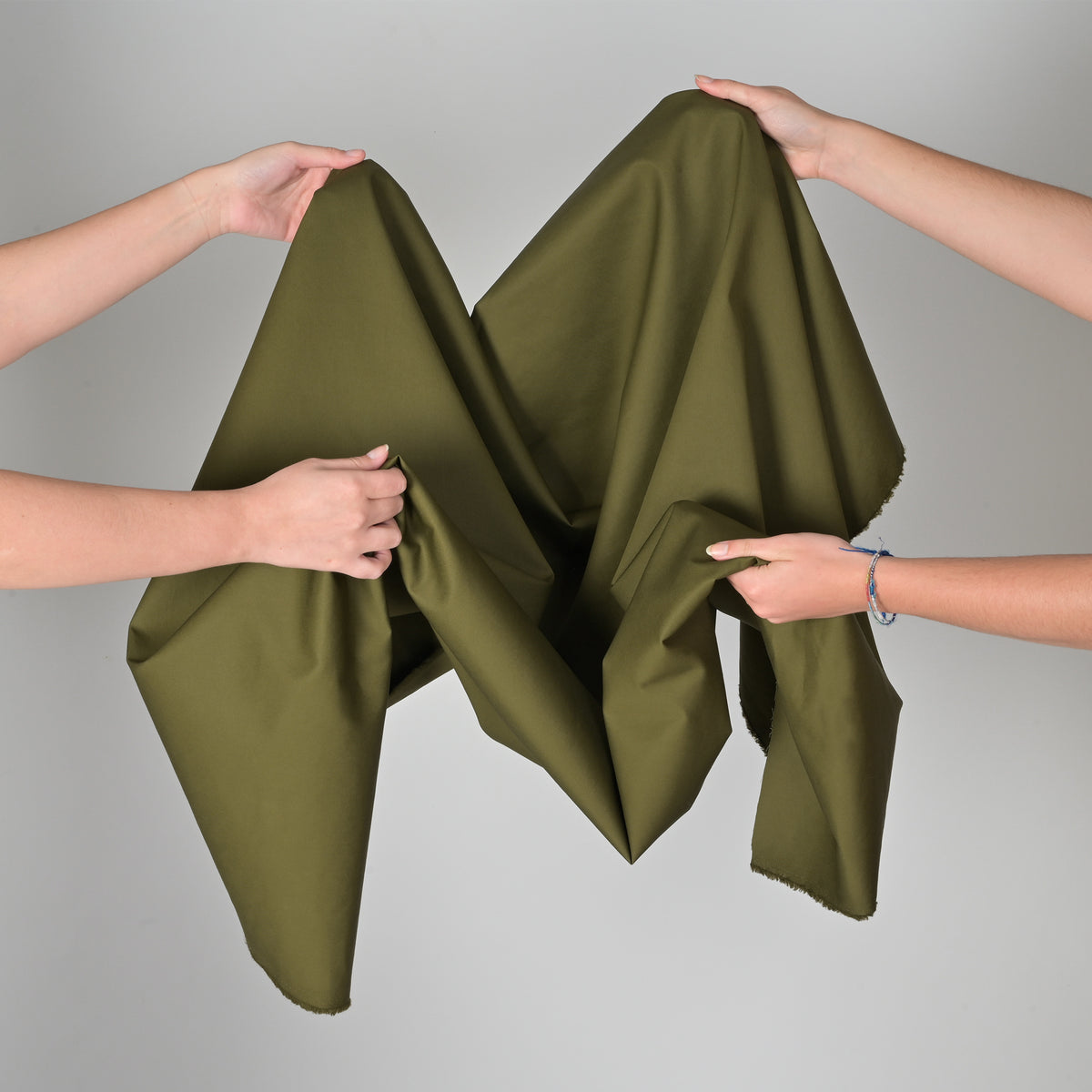 Khaki Green Twill Fabric 2791