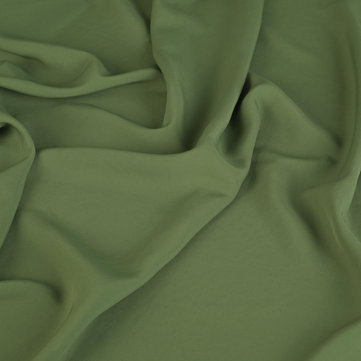 Khaki Green Twill Fabric 9687