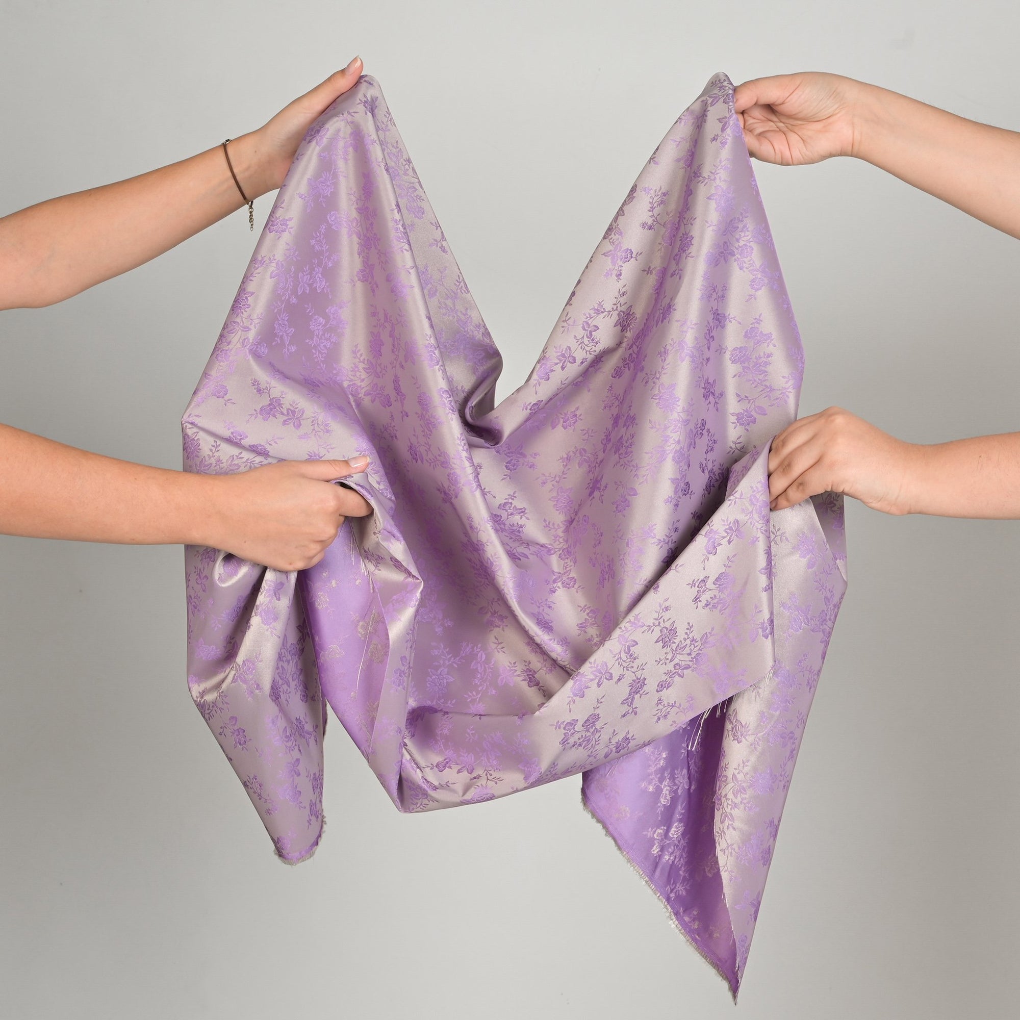 Lavender Floral Jacquard 96823