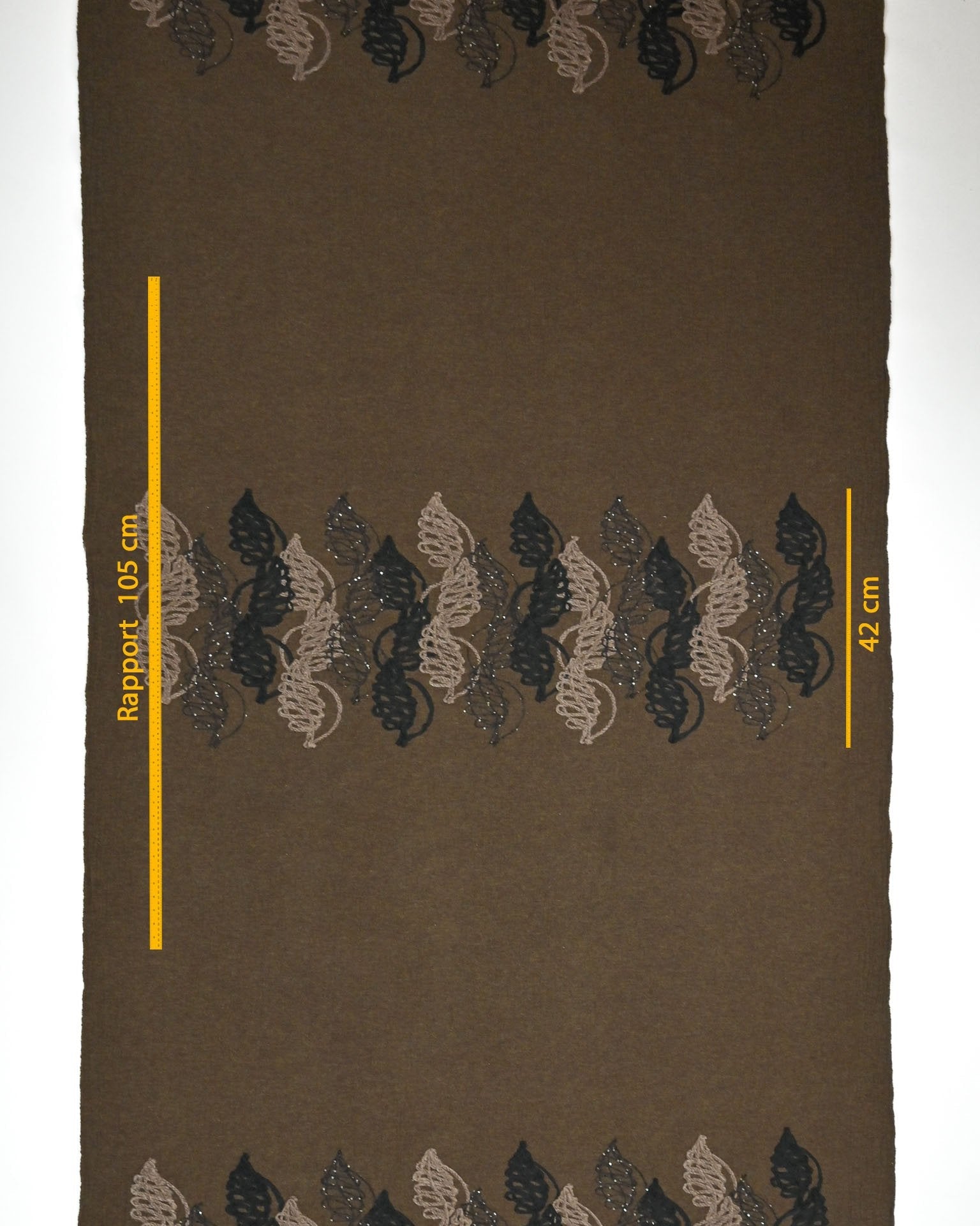 Melange Brown Jacket Fabric 5077