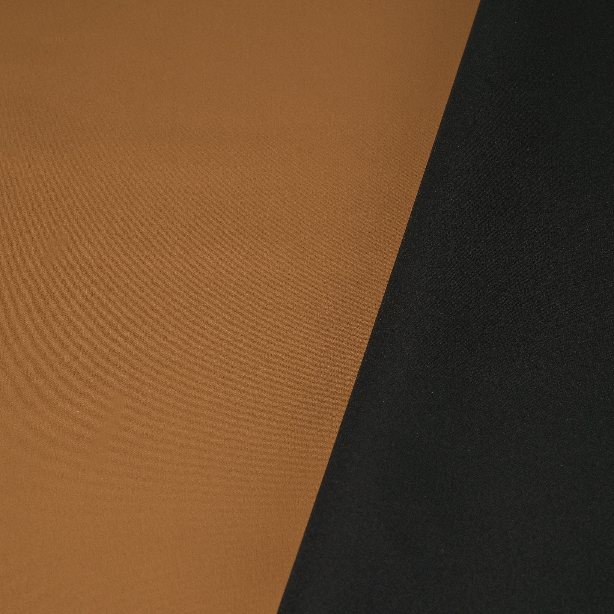 Brown Double Faced Twill Fabric 3576