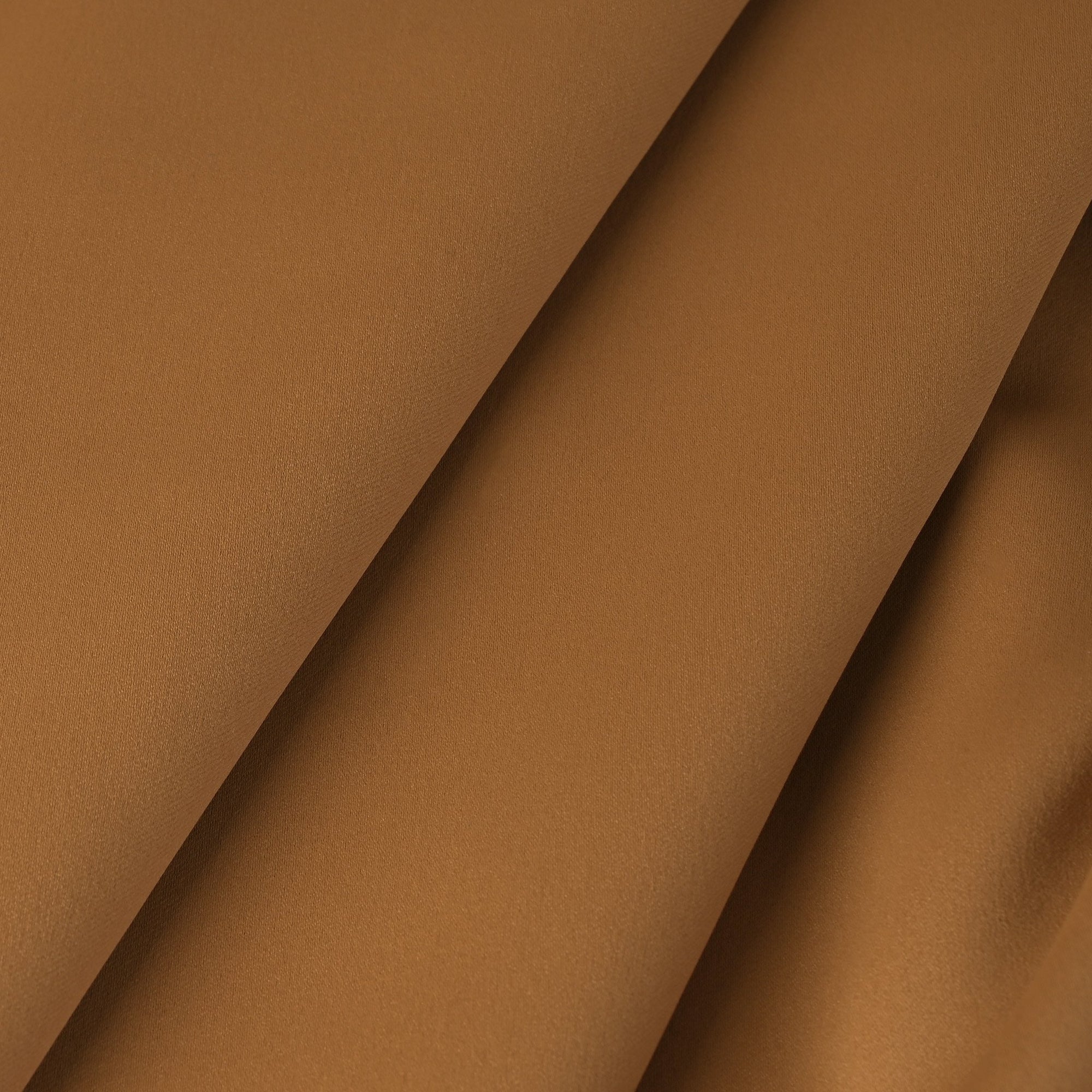 Brown Double Faced Twill Fabric 3576