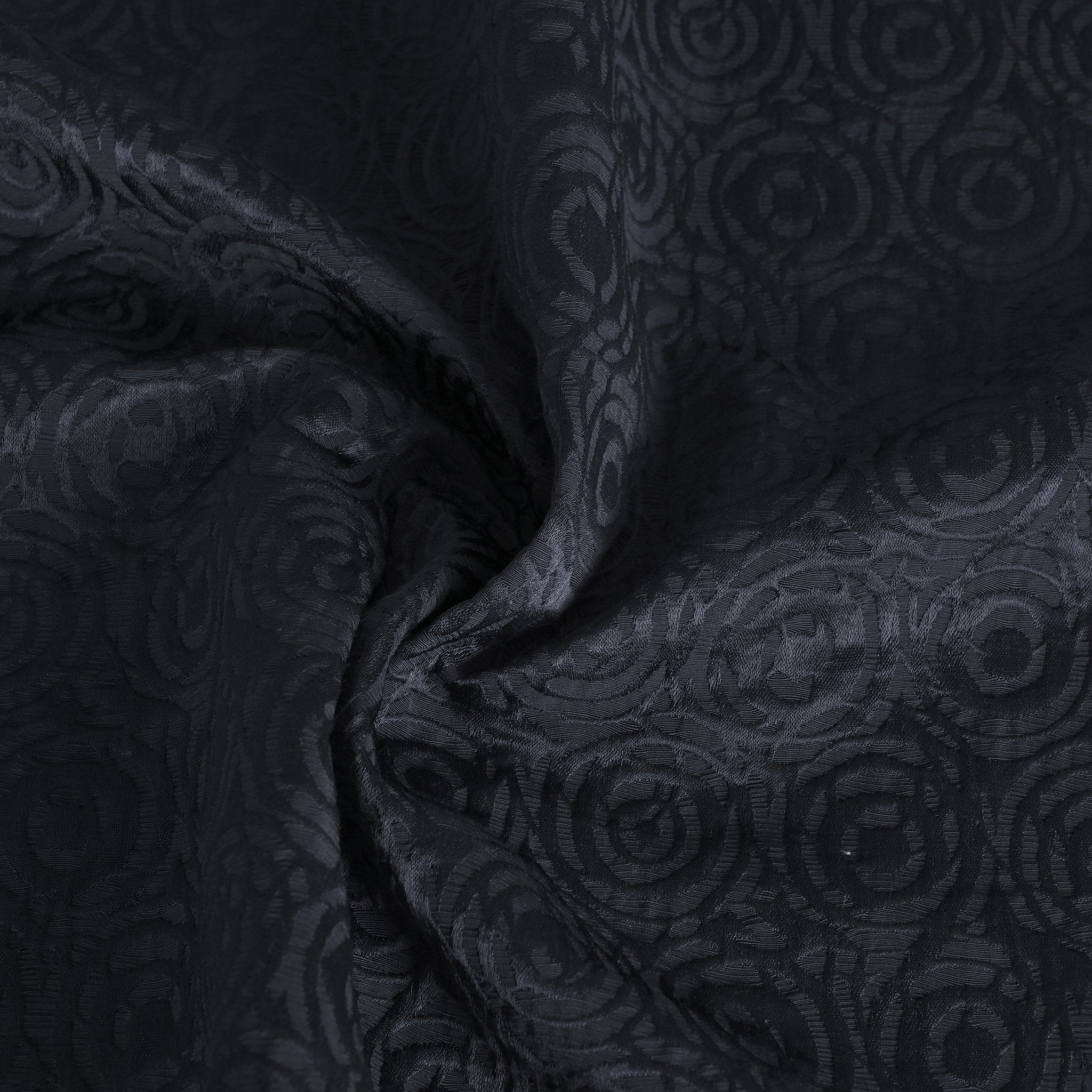 Midnight Jacquard Fabric 95275