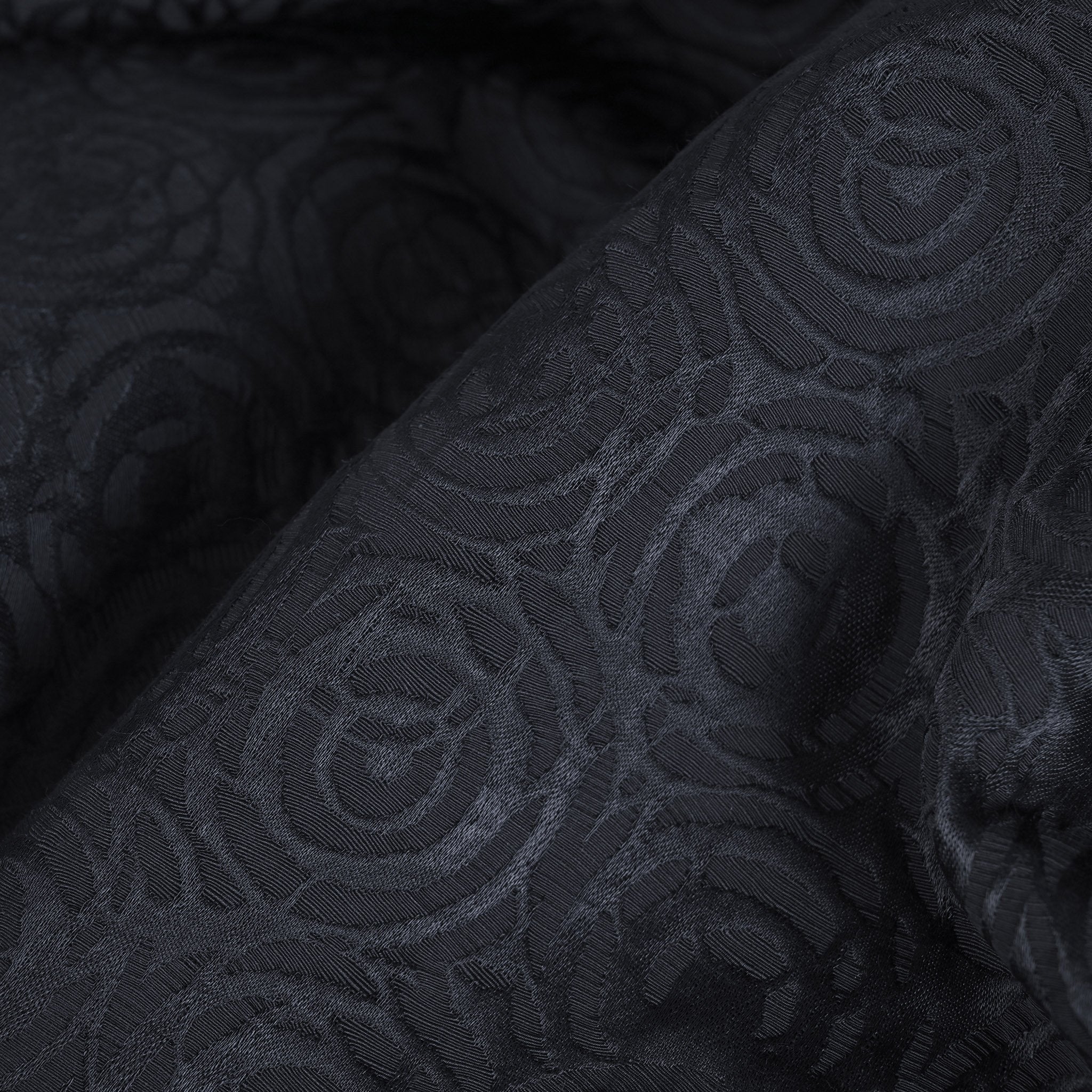 Midnight Jacquard Fabric 95275